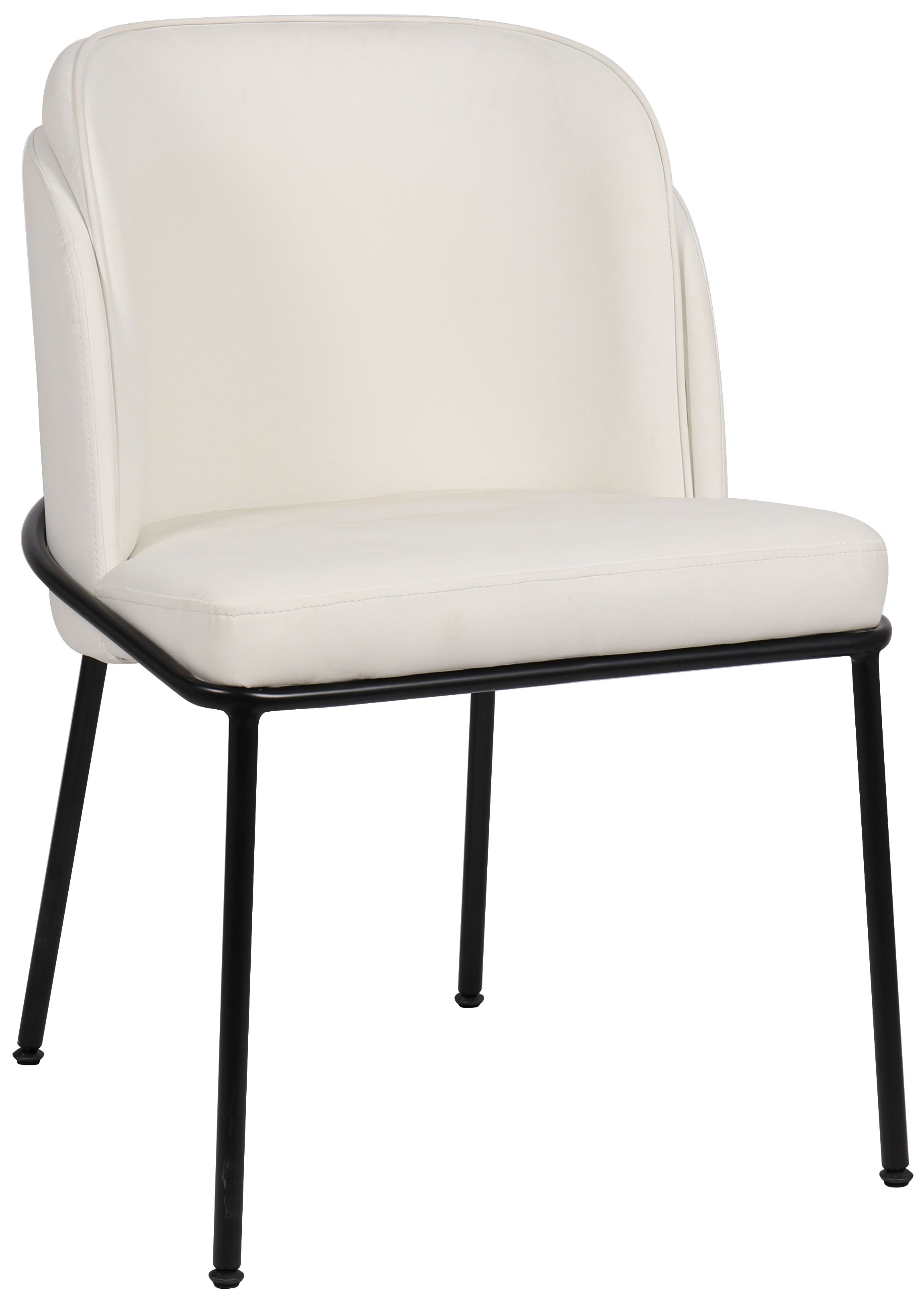 Jagger - Dining Chair (Set of 2) - White - Faux Leather