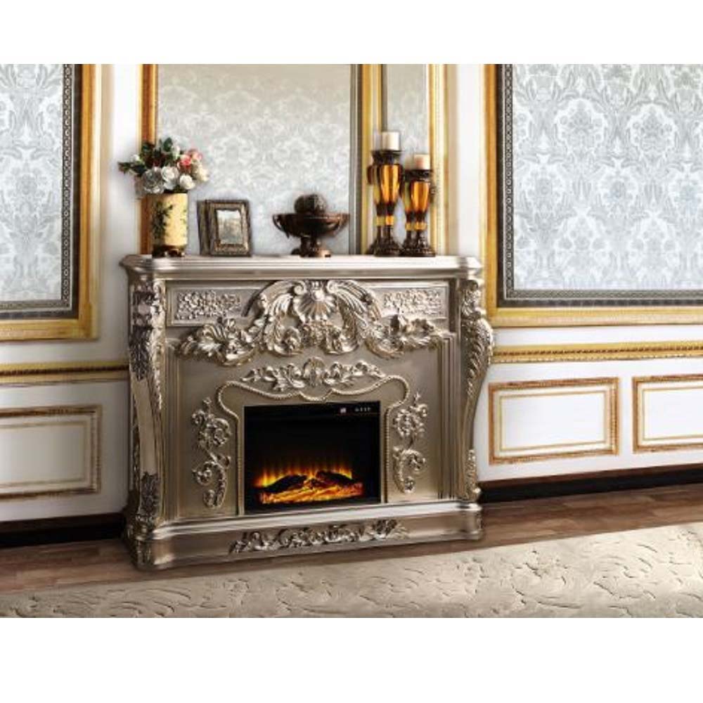 Sorina - Fireplace - Antique Silver, silver, view 5