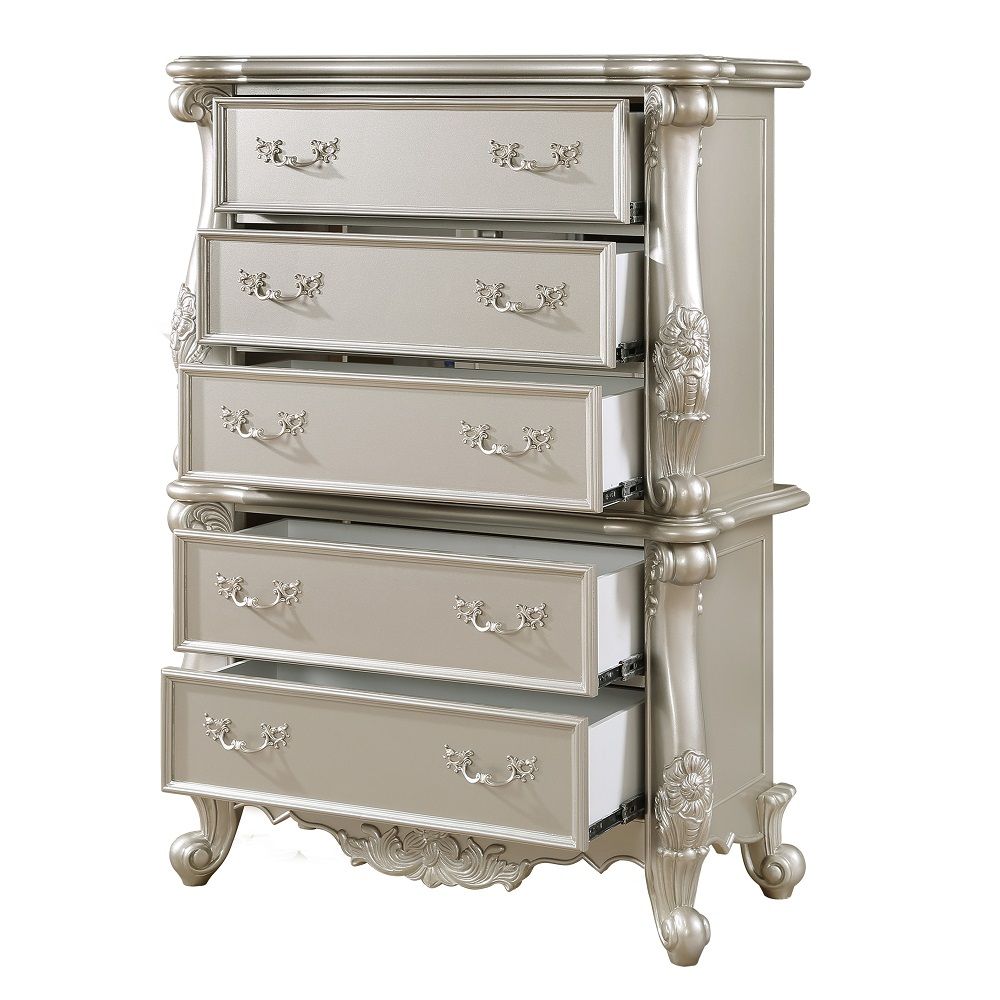 Bently - Chest - Champagne, white, view 6