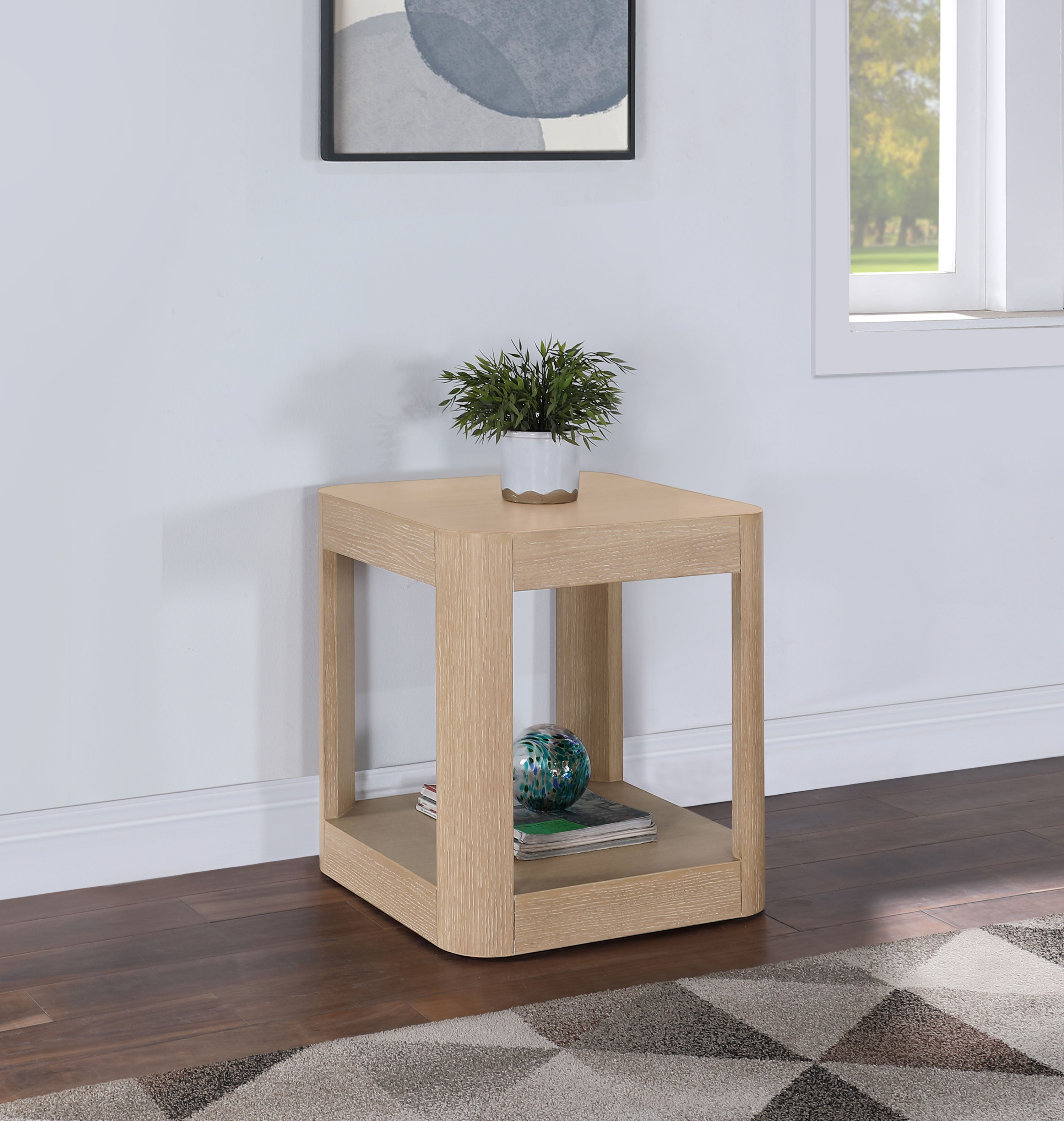 Reeves - End Table - Natural