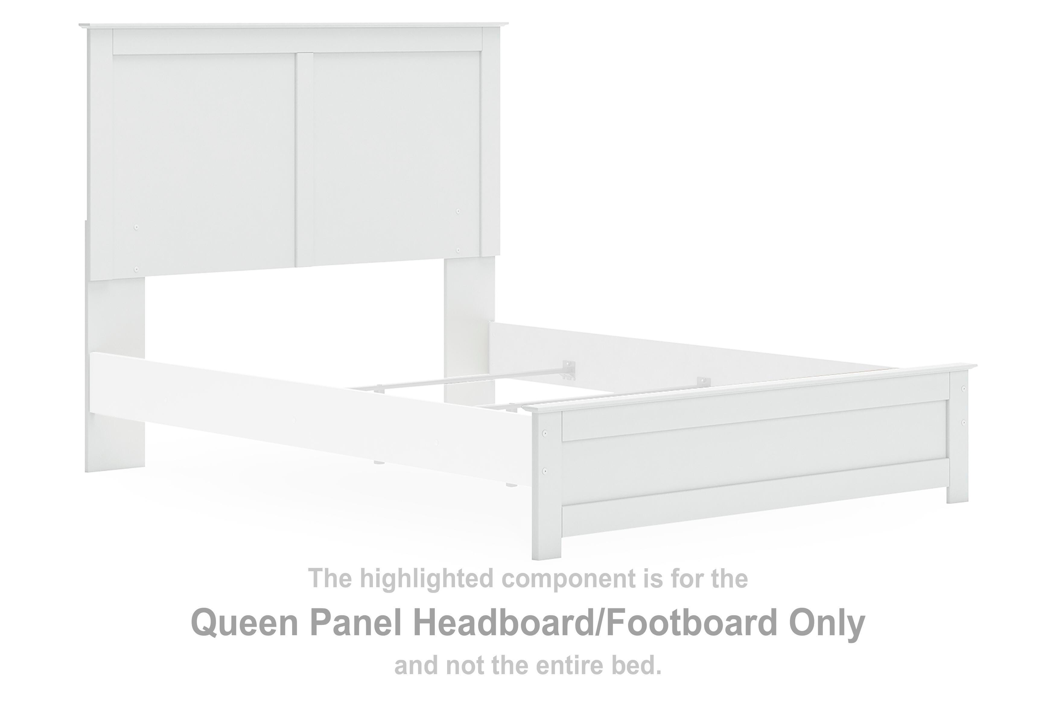 Bostwick Shoals – Queen Panel Headboard/Footboard – White