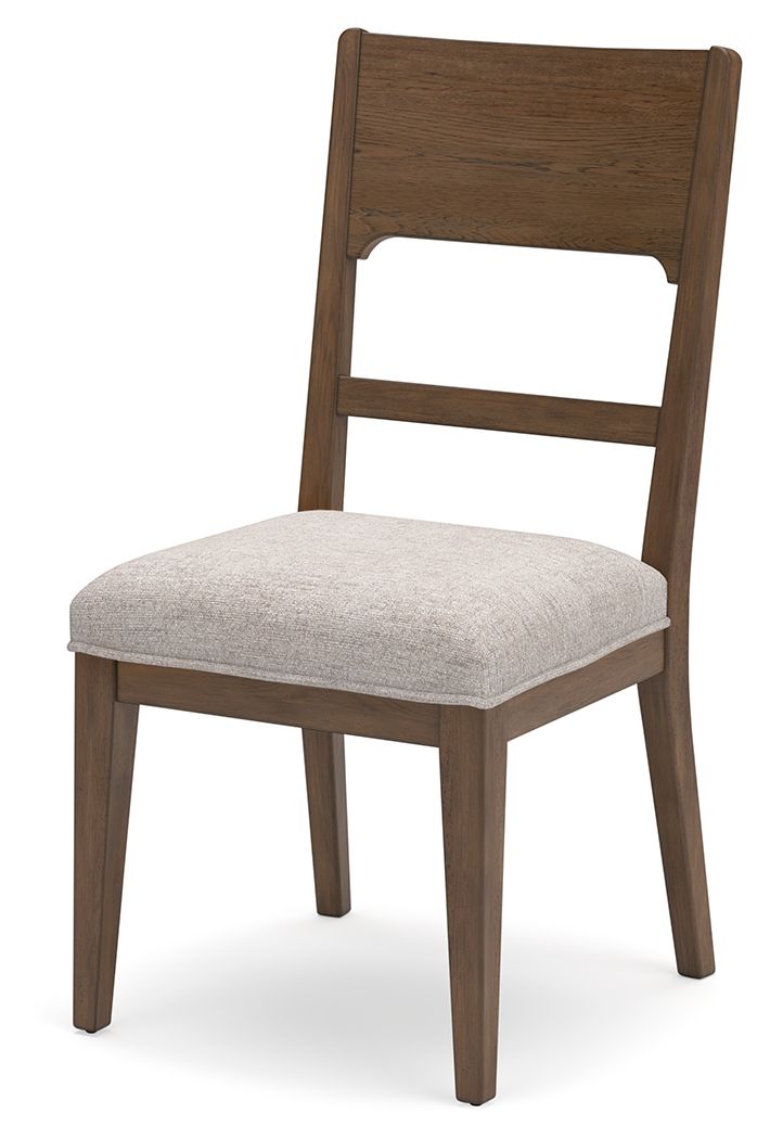 Ashley Furniture Cabalynn - Dining Uph Side Chair (Set of 2) - Oatmeal / Light Brown - Image 5