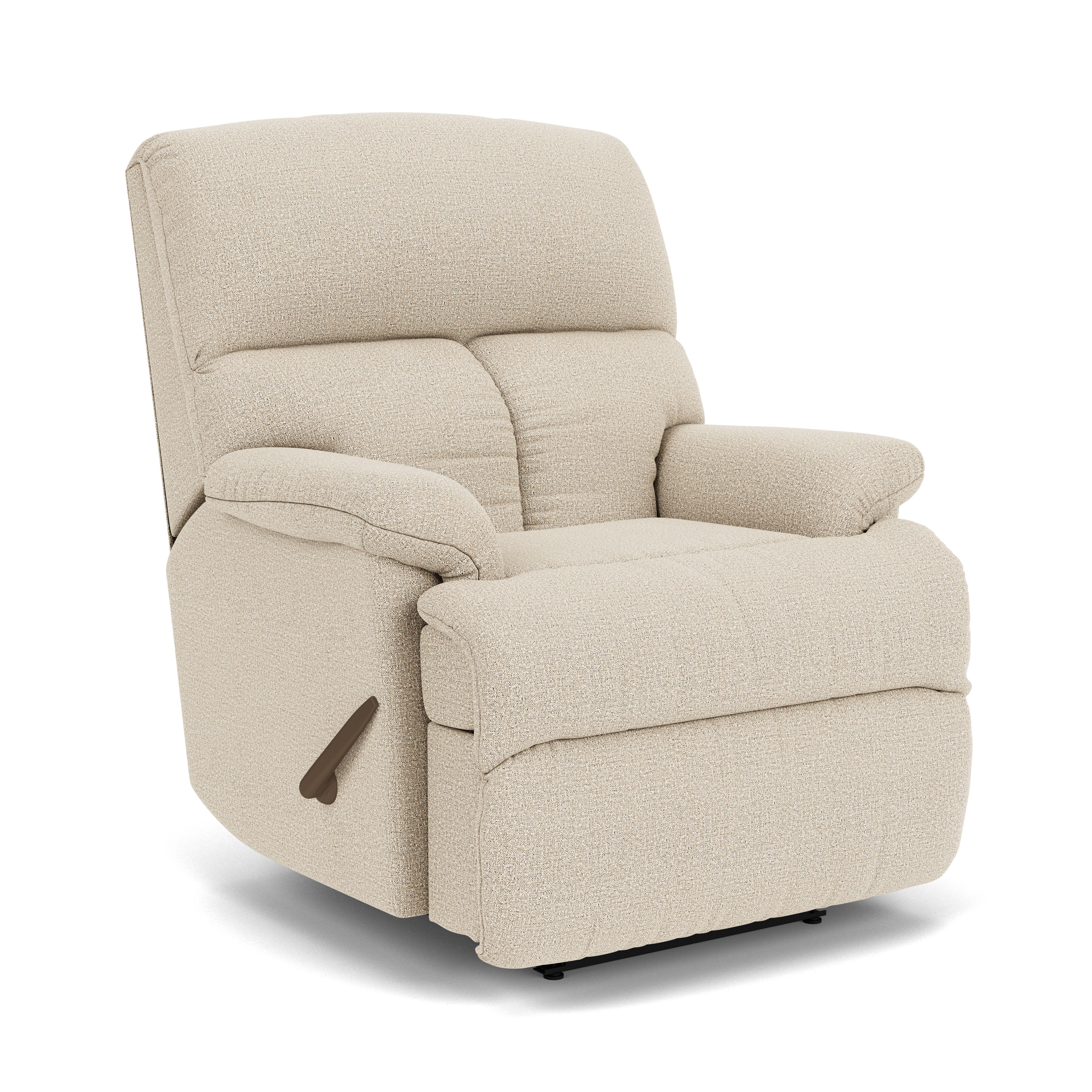 Triton - Transitional Fabric Recliner, beige