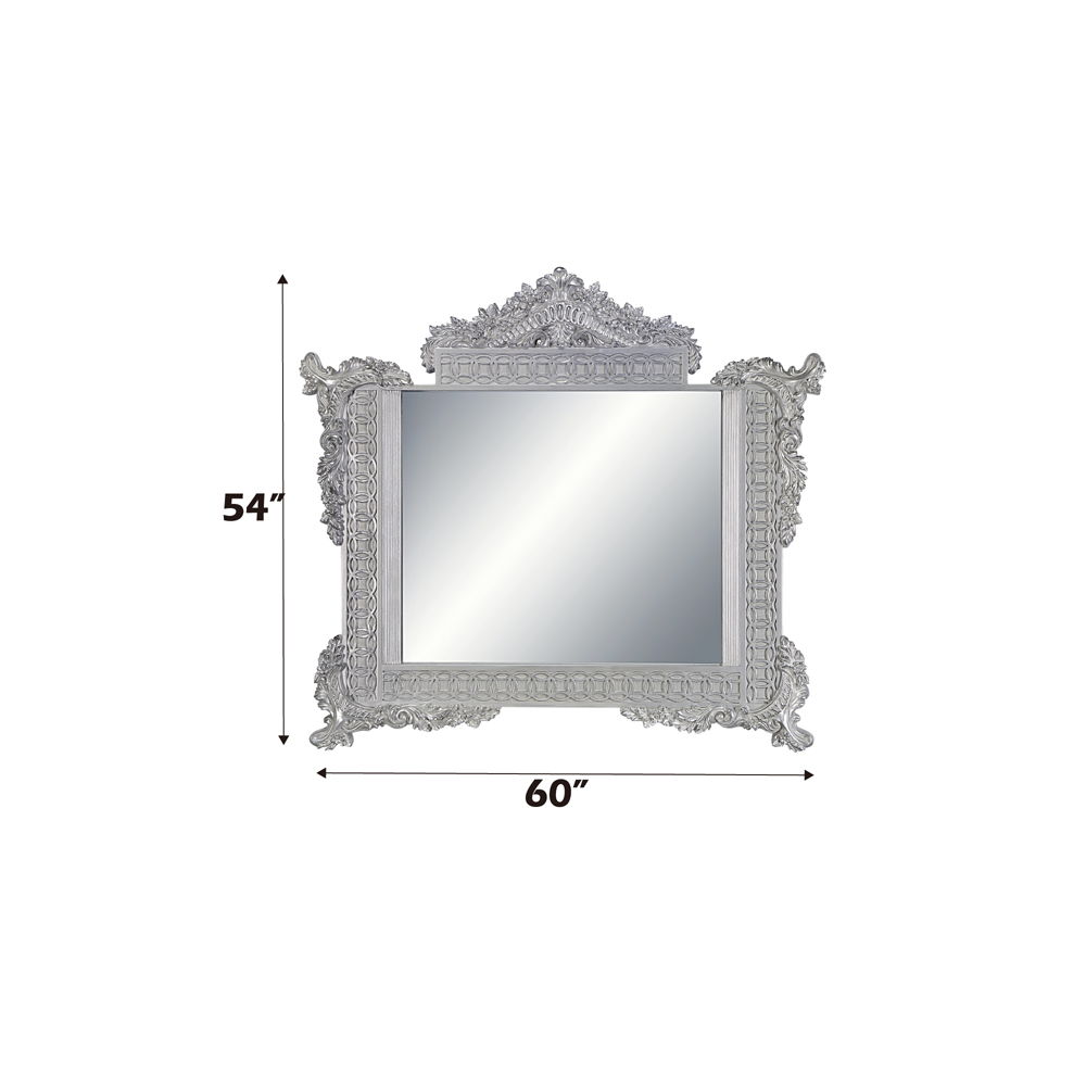 Valkyrie - Mirror - Antique Platinum, silver, view 6