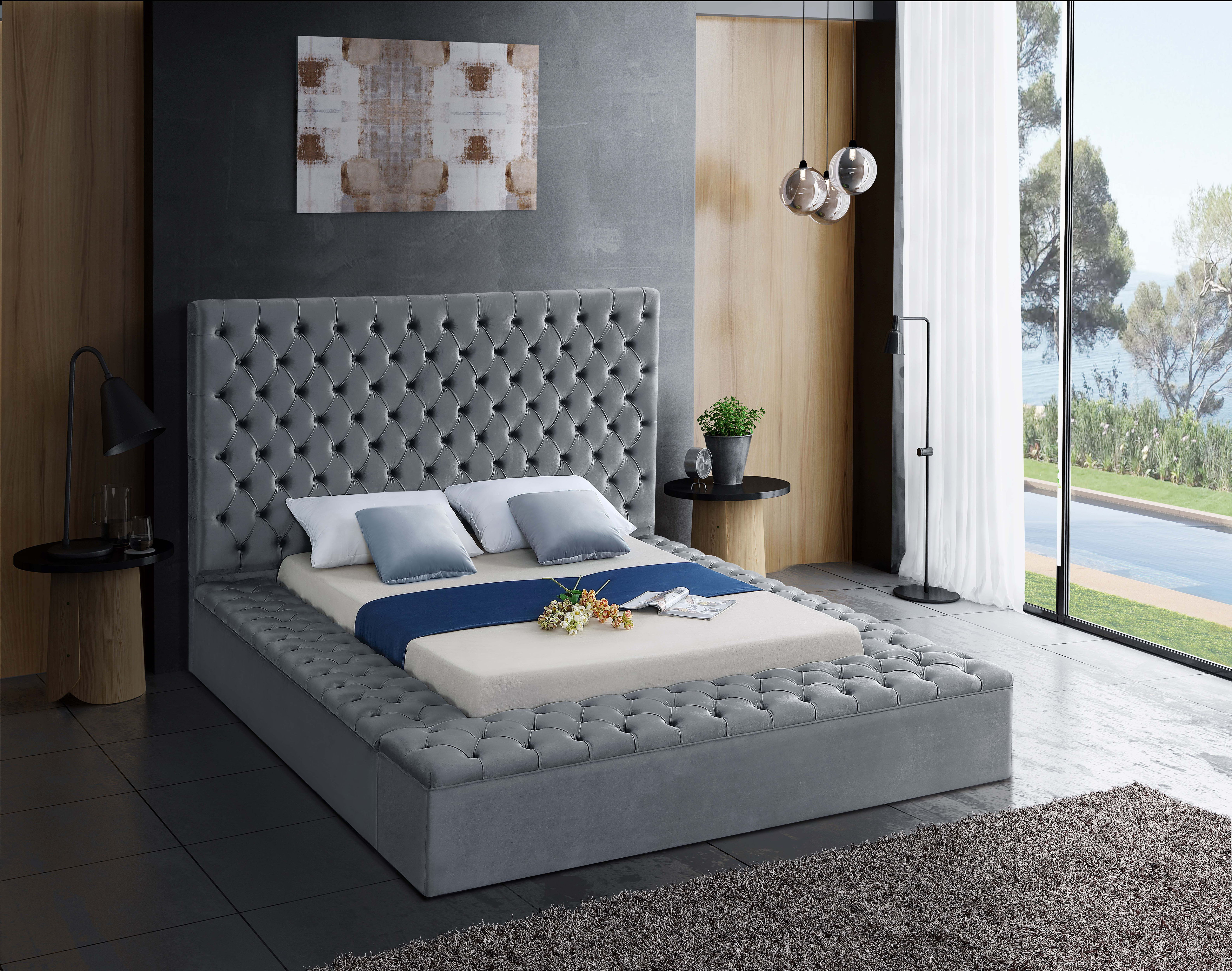 Bliss - Full Bed - Gray