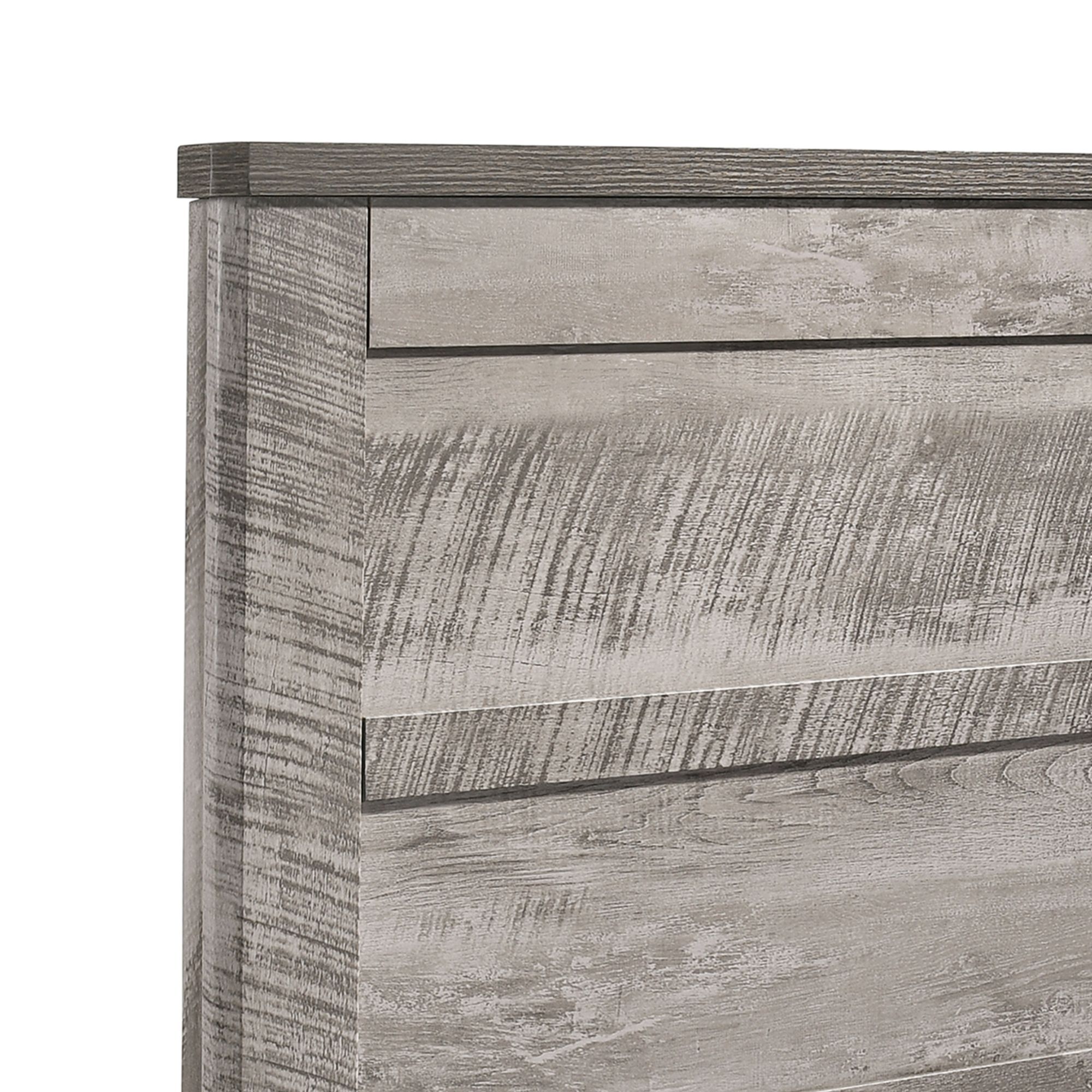Millers Cove - Twin Panel Bed - Distressed Gray