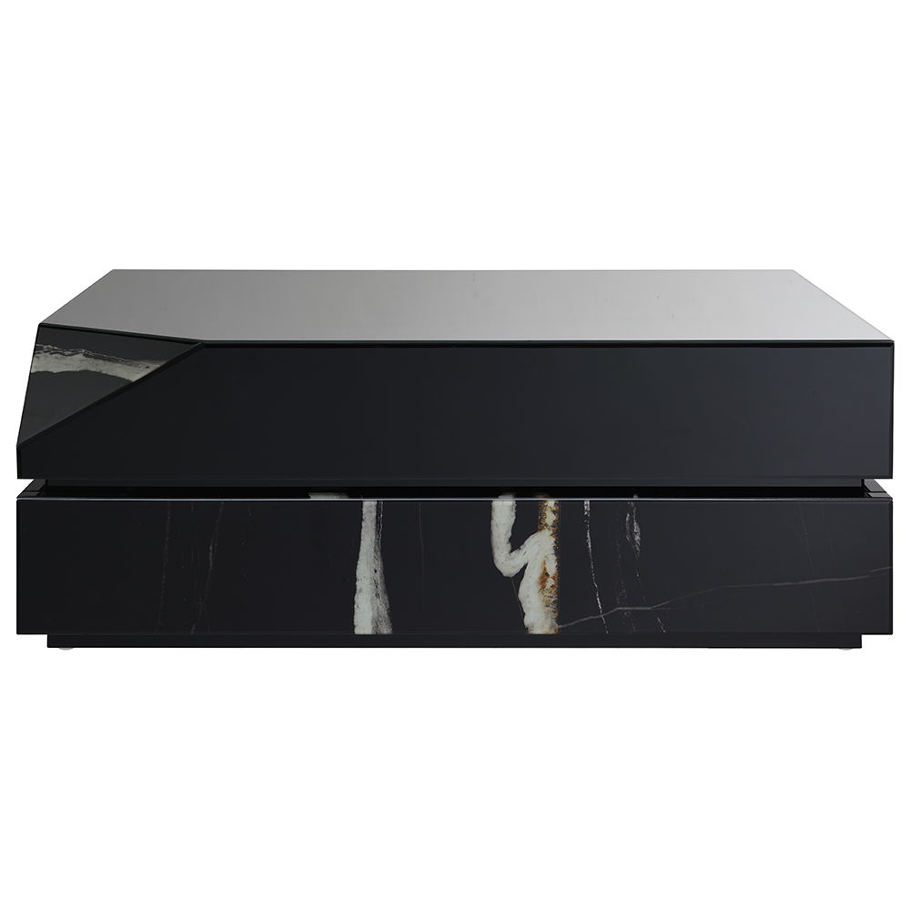 Drisana - Coffee Table - Black Mirrored, black, view 6