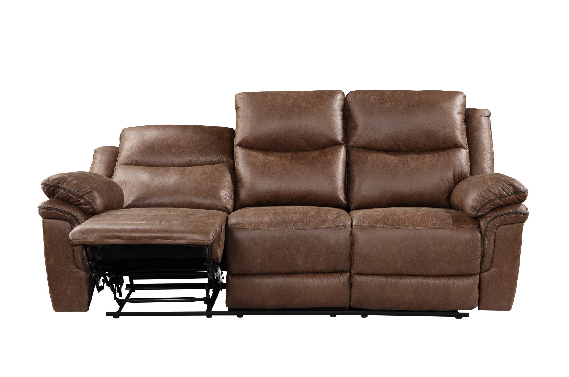 Ryland - Sofa With Power Footrest - Brown, dark brown, view 5