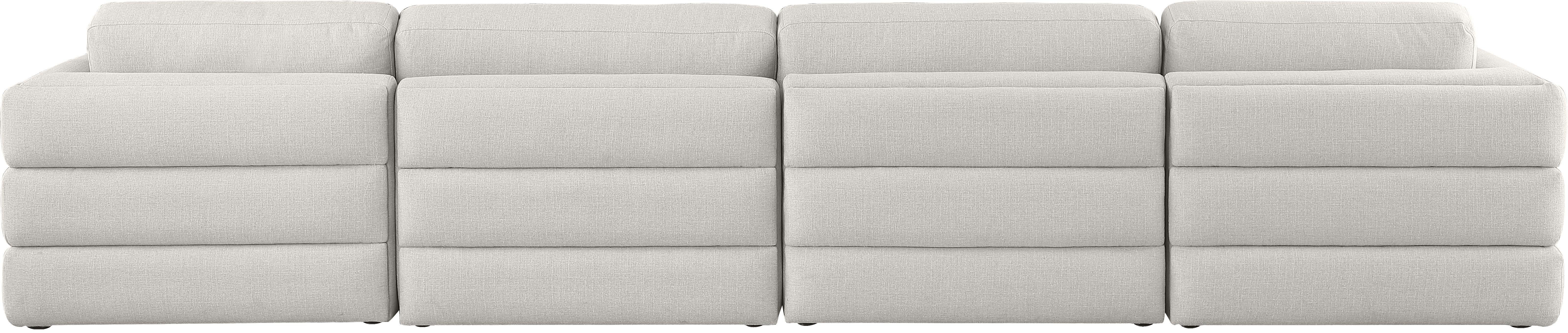 Beckham - Modular 4 Piece Sofa - Beige