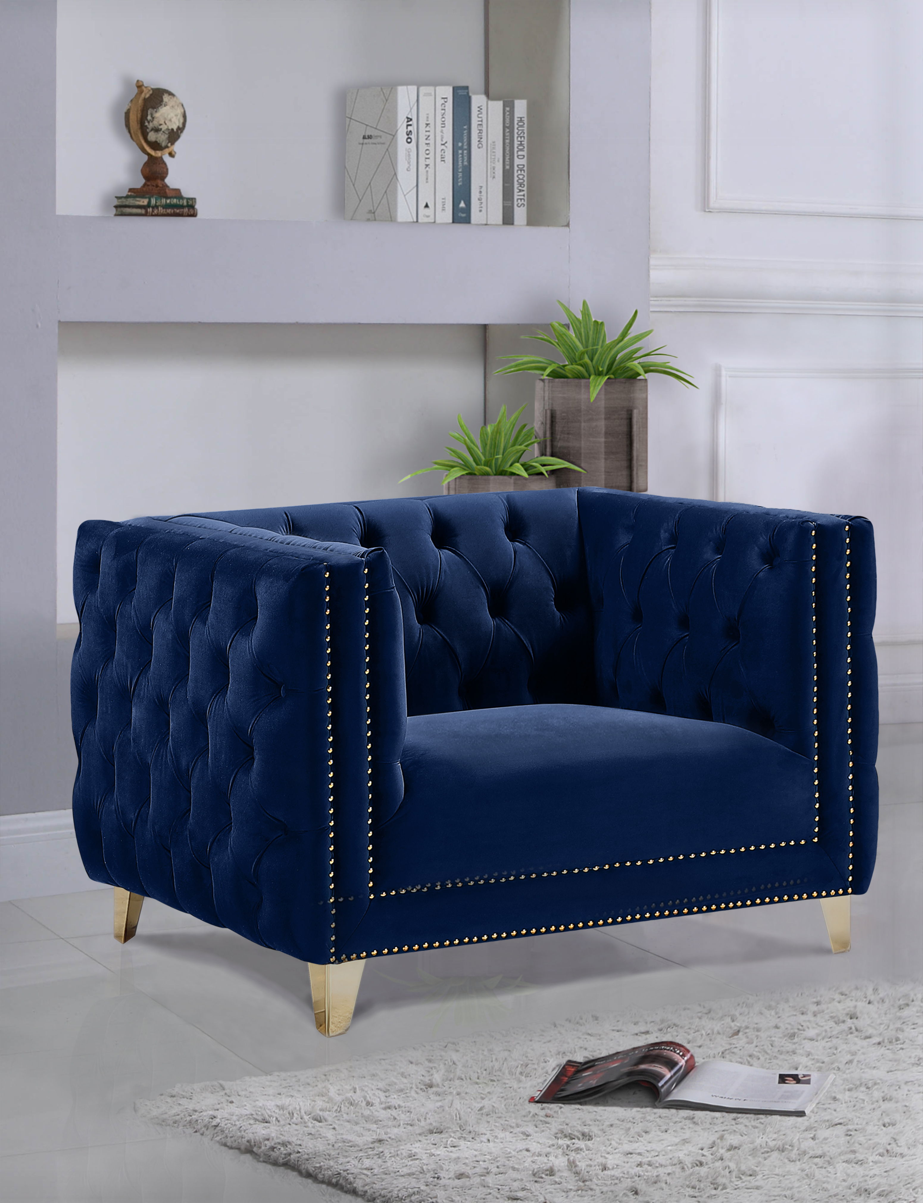 Michelle - Chair - Navy