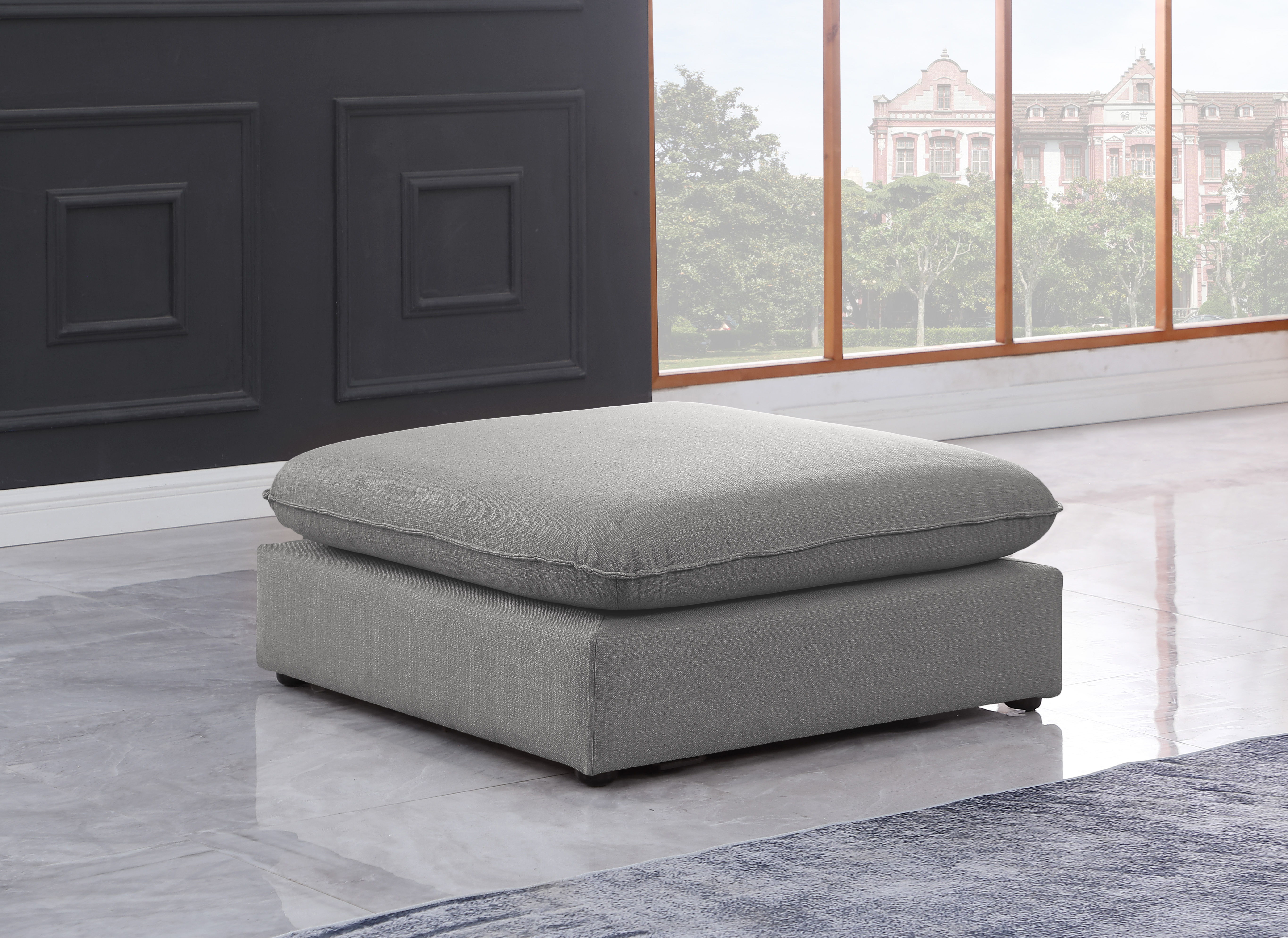 Mackenzie - Ottoman - Gray