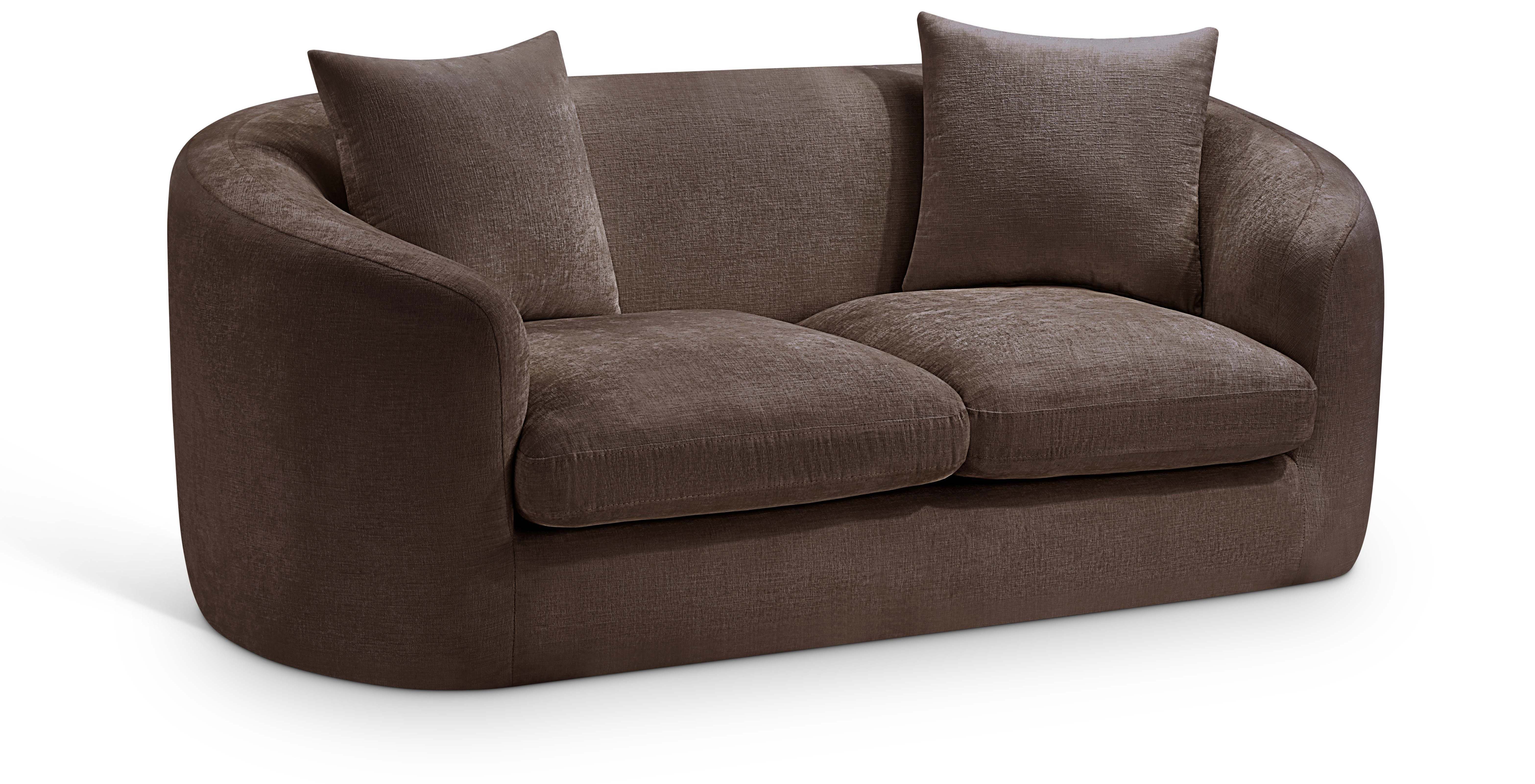 Penelope - Loveseat - Brown