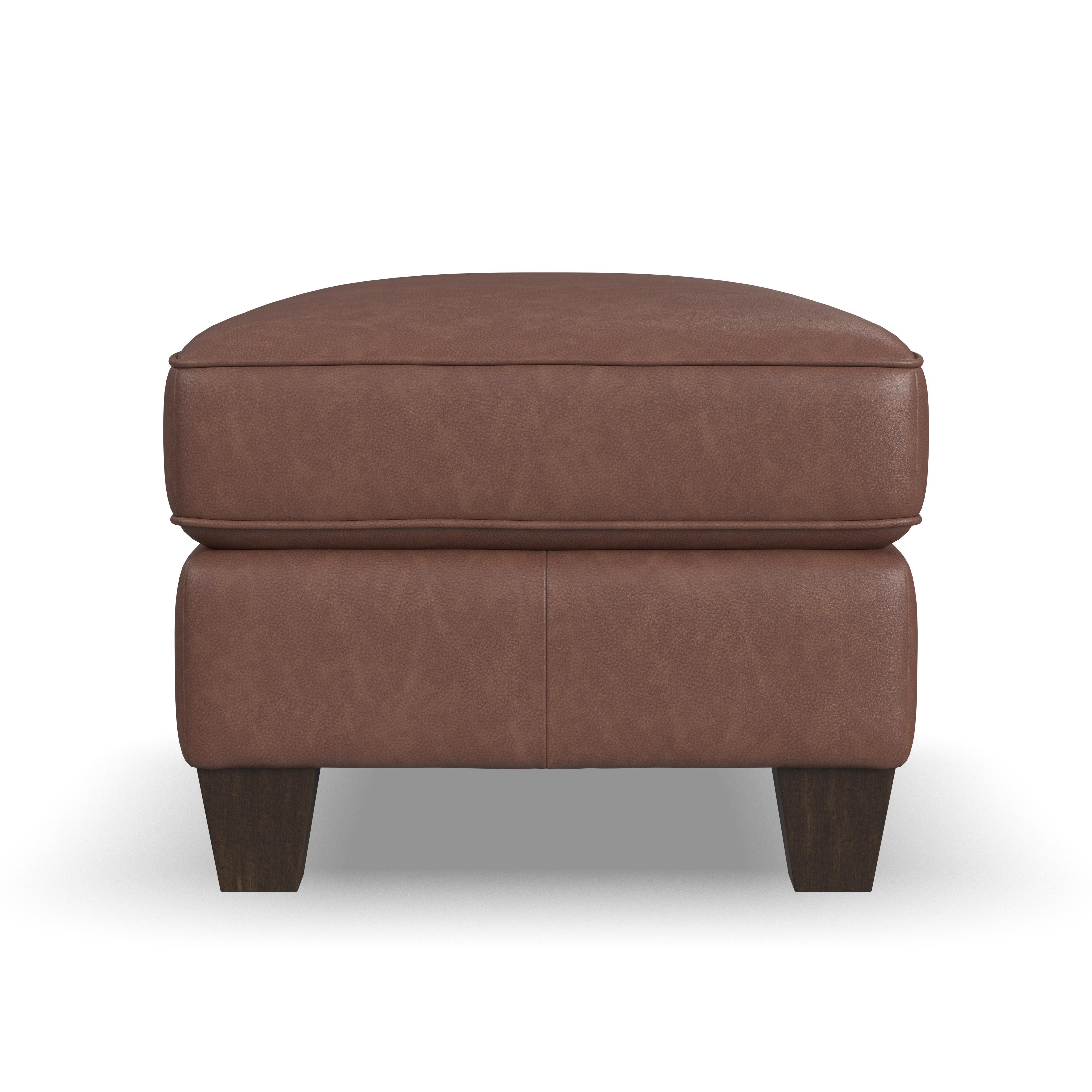 Dempsey - Leather Ottoman, beige, view 8