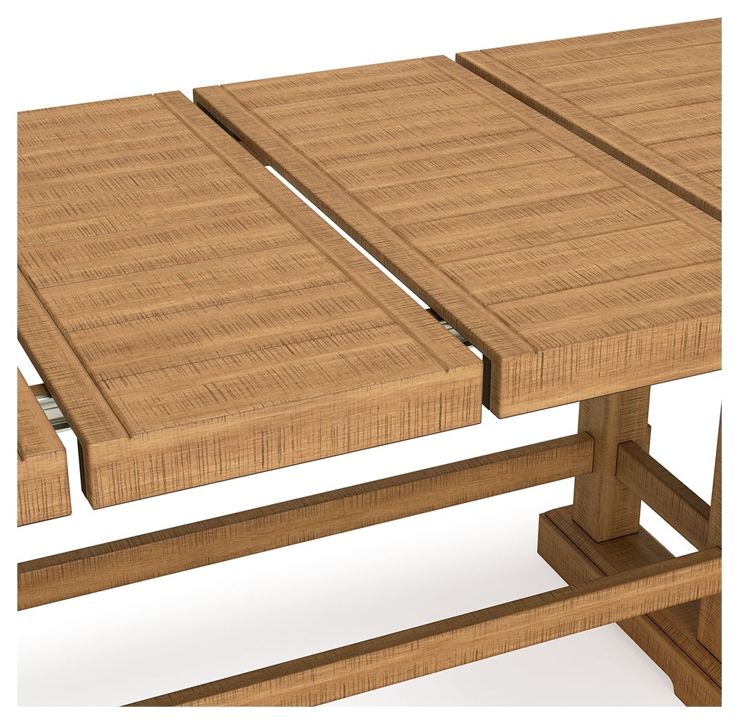 Ashley Furniture Havonplane - Rectangular Dining Room Counter Extension Table - Brown - Image 5