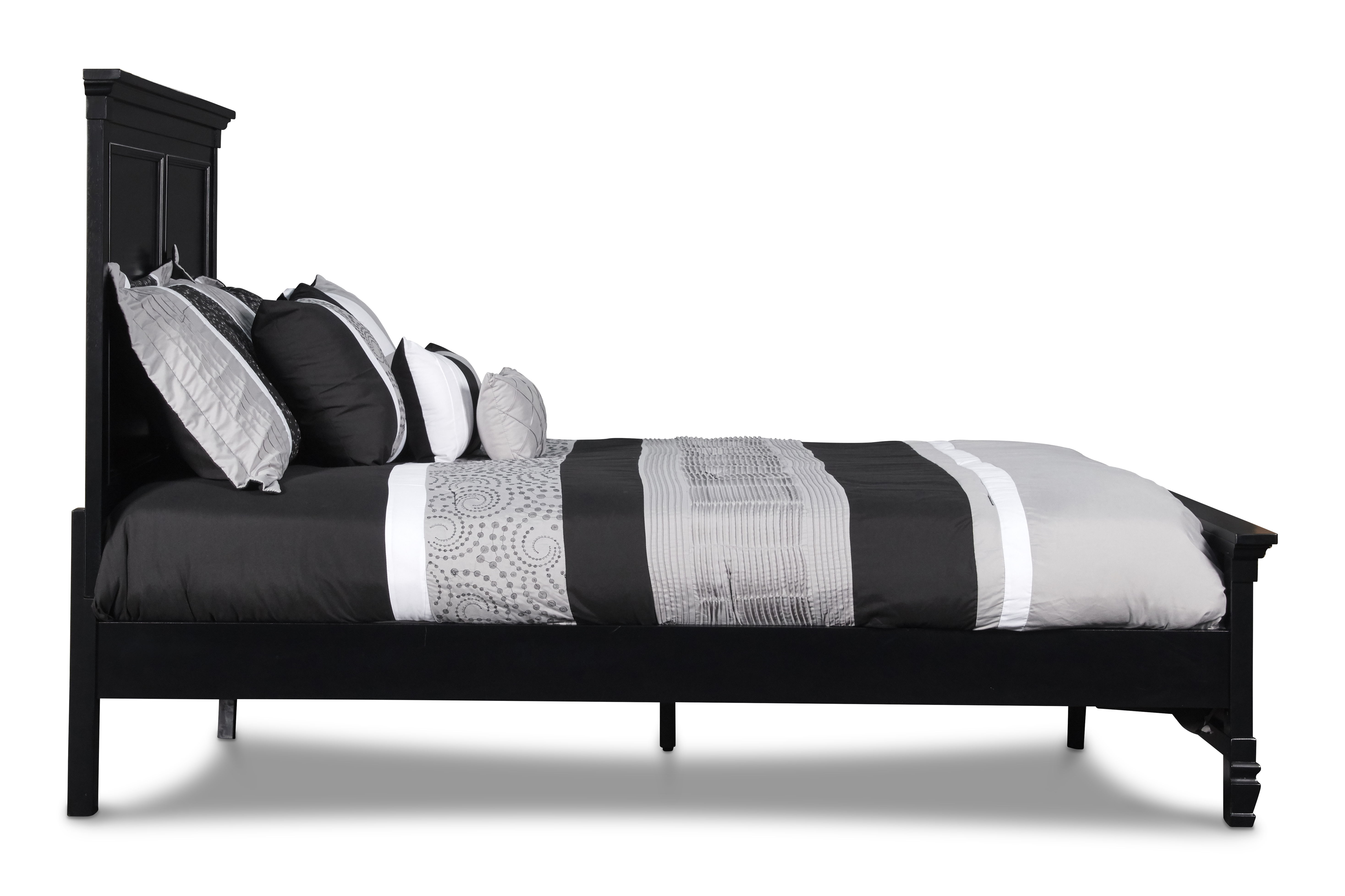 Tamarack - 4/6 Full Bed - Black