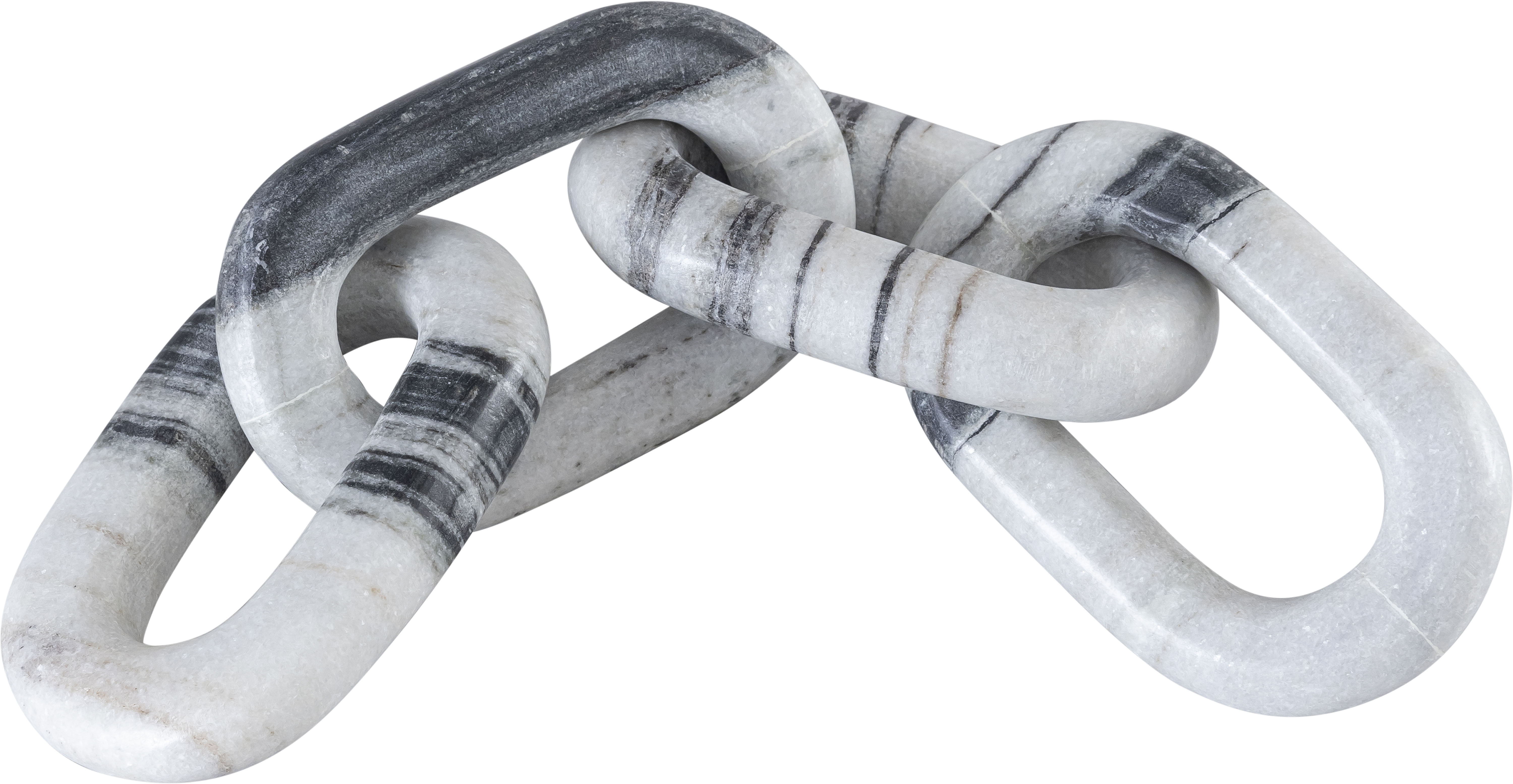 Lynx - Marble Decorative Chain Links - Panda