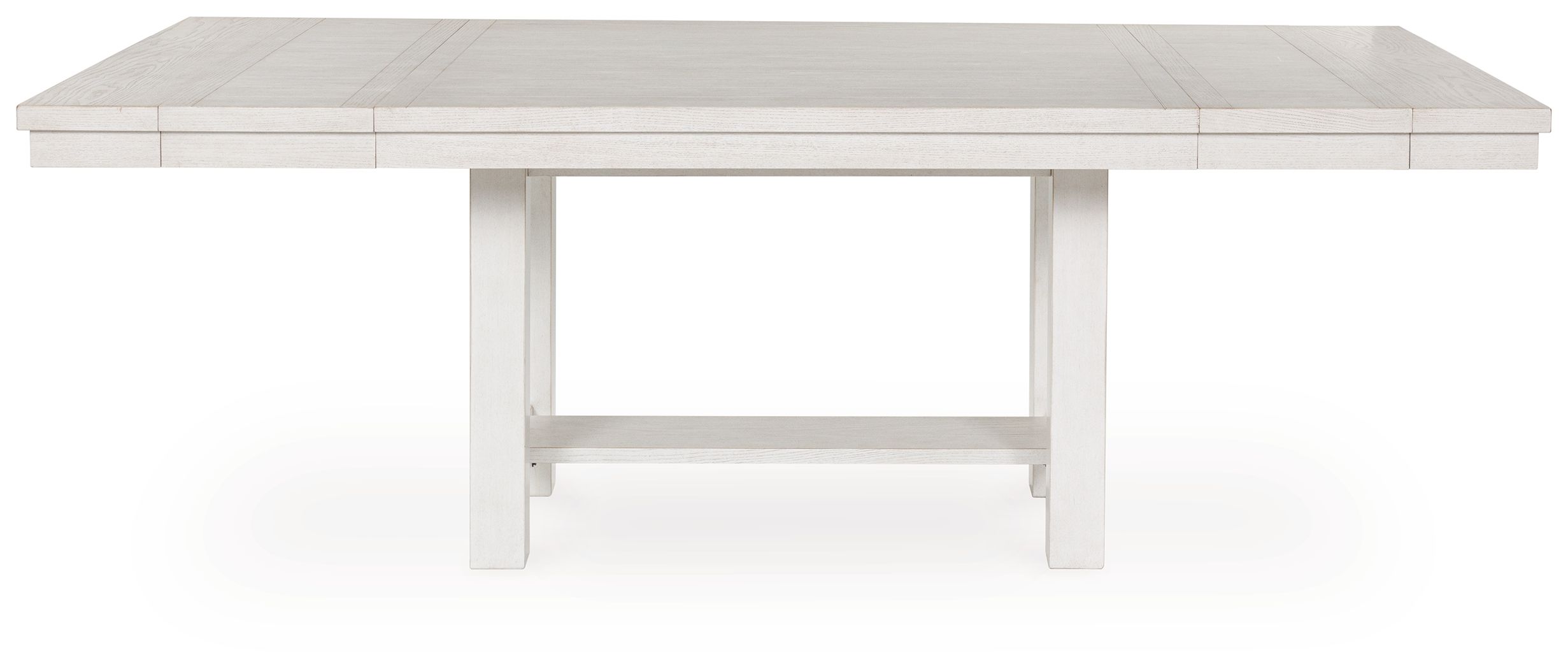 Robbinsdale - 7 Pc. - Rectangular Dining Room Extension Table, 6 Upholstered Side Chairs - Antique White