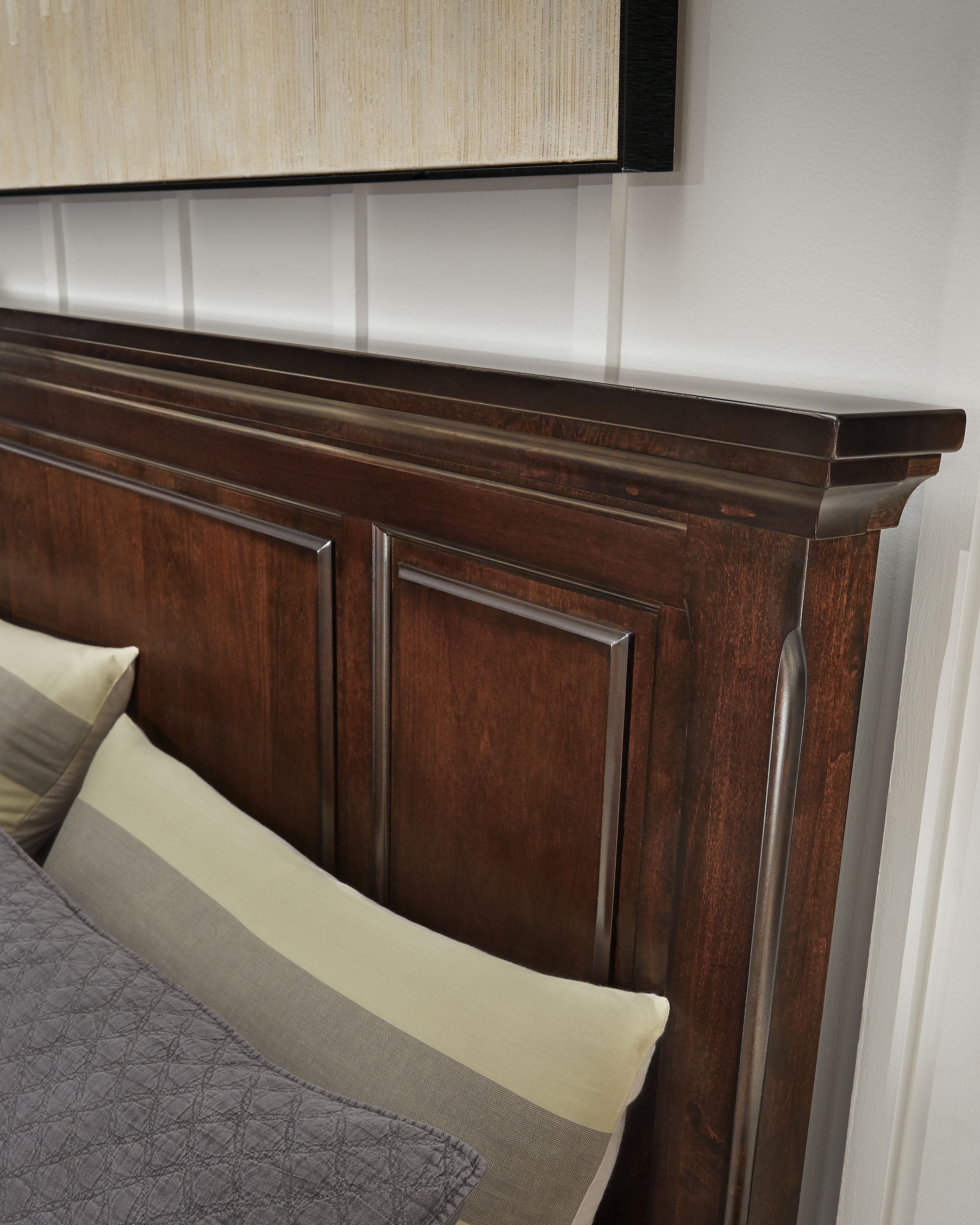 Porter - King Panel Storage Bed - Rustic Brown