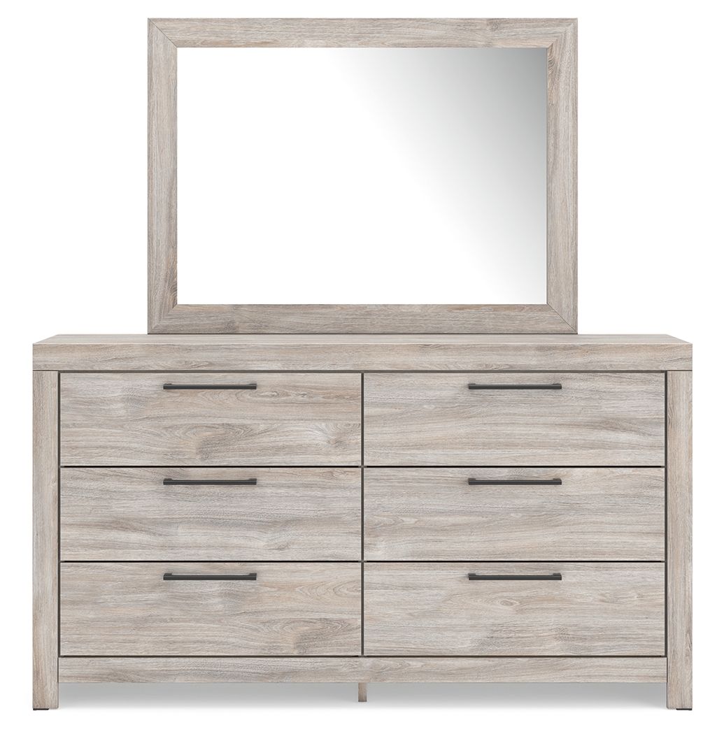 Ashley Furniture Broachmyn - Dresser And Mirror - Gray - Image 6