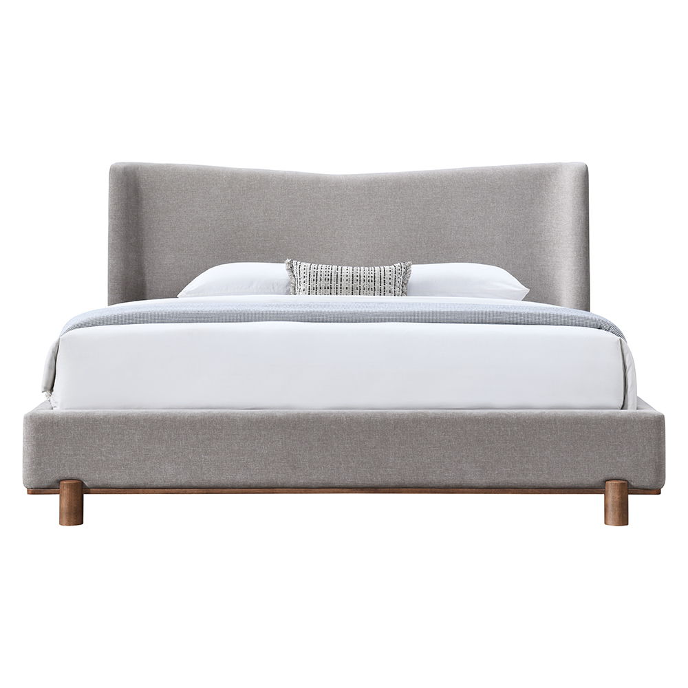 Melbourne - Queen Bed - Gray, gray, view 6