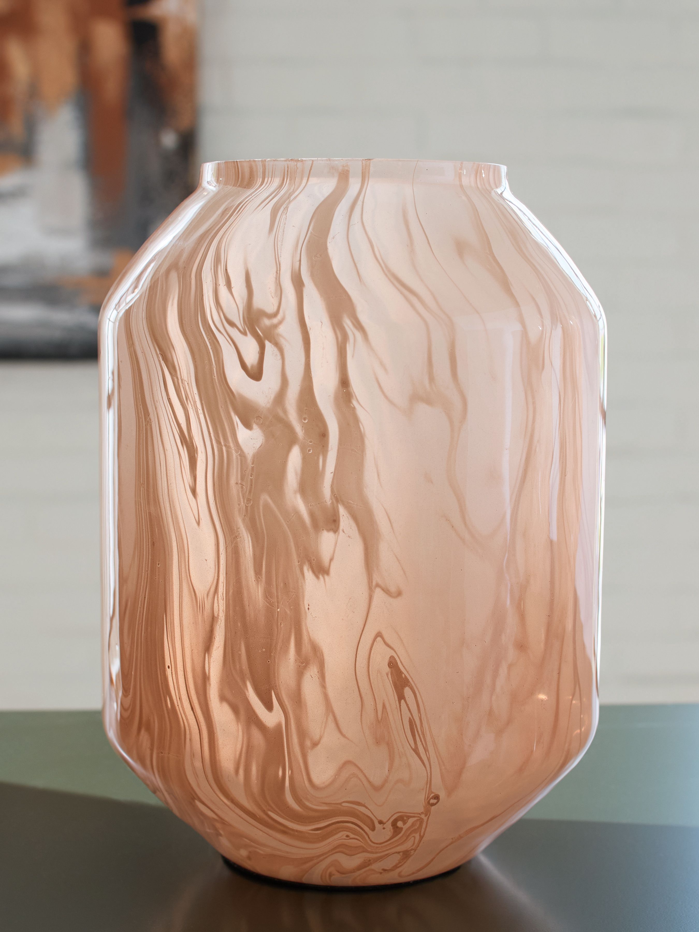 Dushby - Vase - 10" - Blush Pink