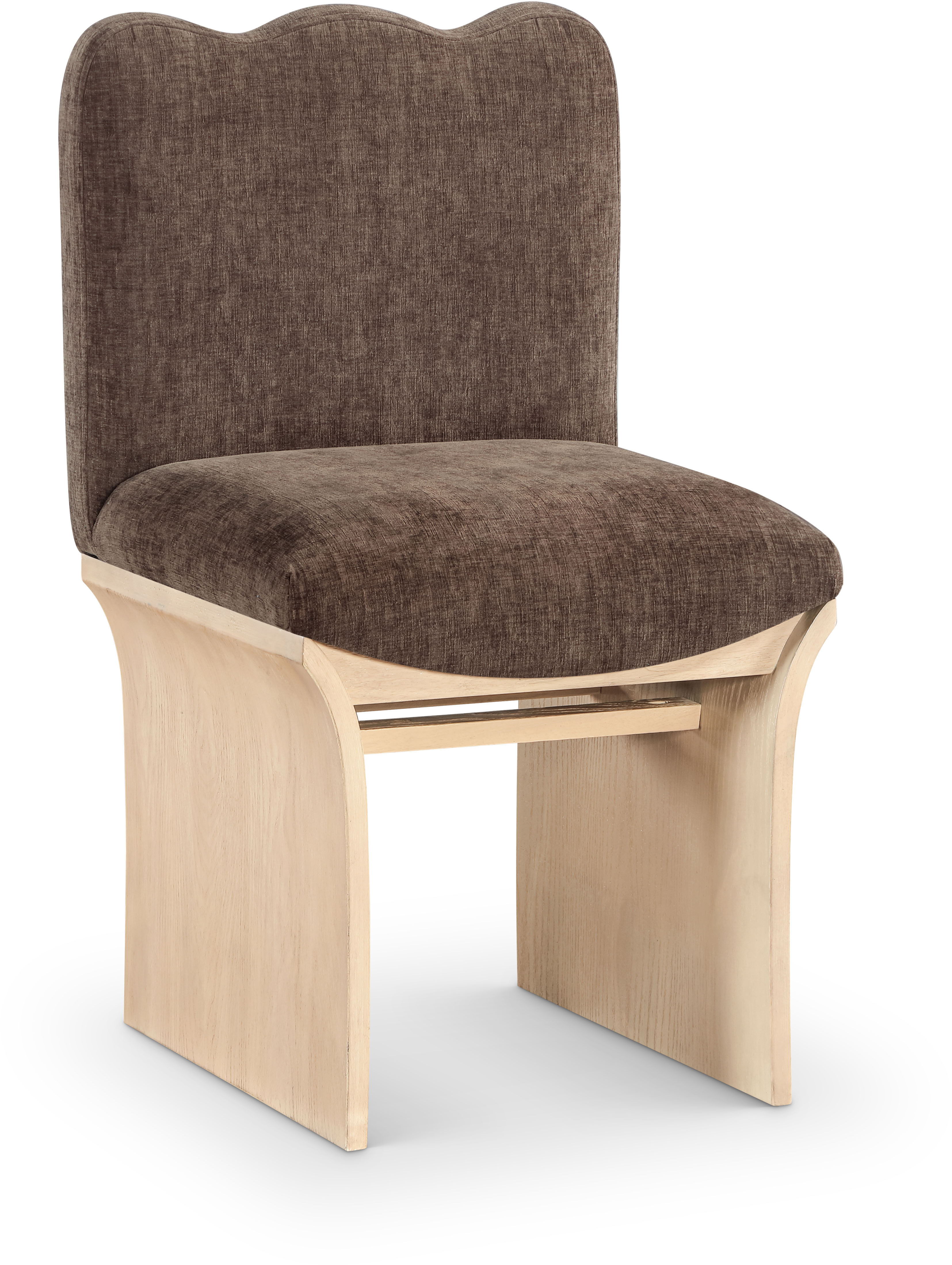 Shaw - Upholstered Dining Chair - Brown
