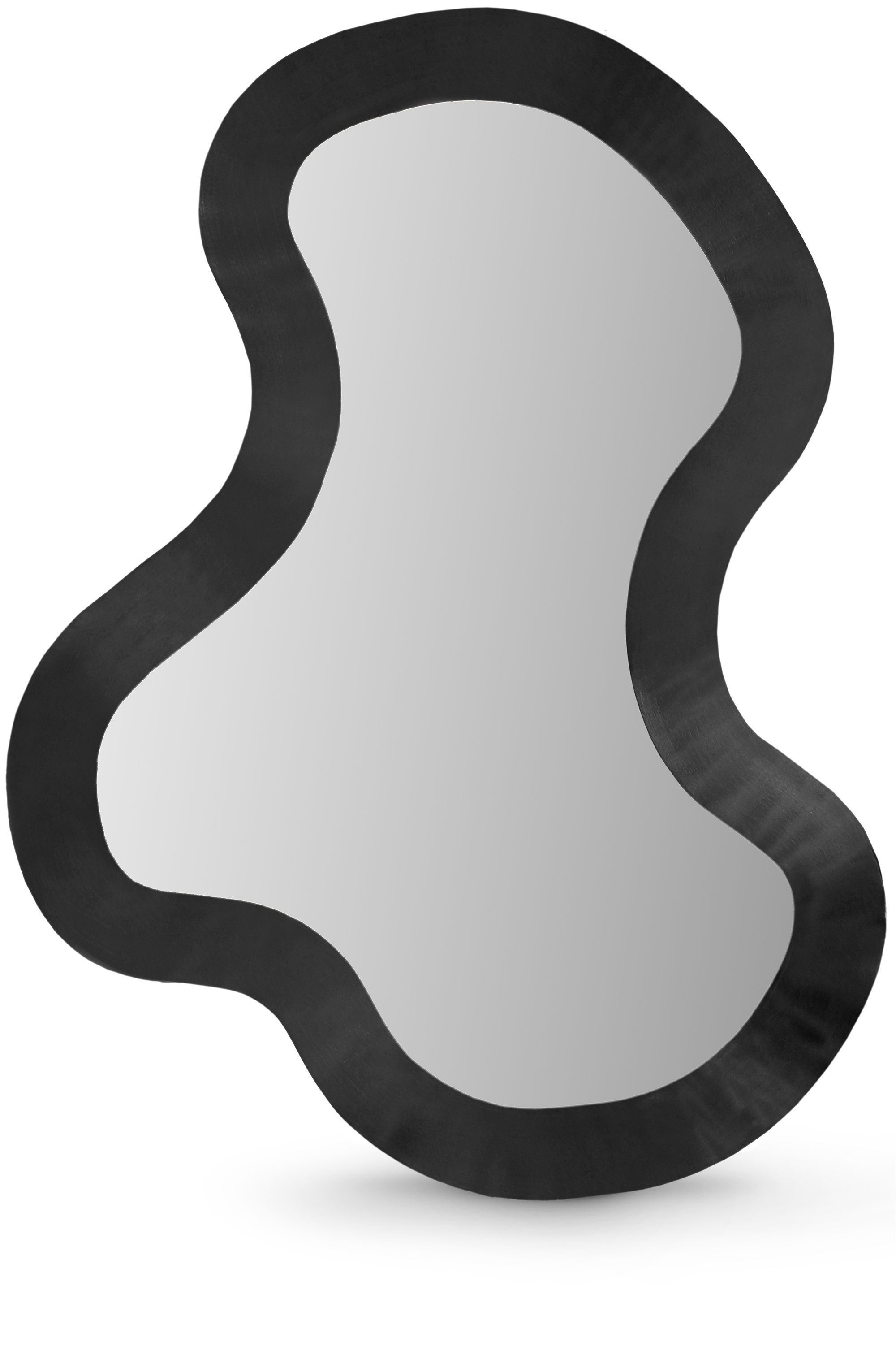 Oblique - 38" Mirror - Black