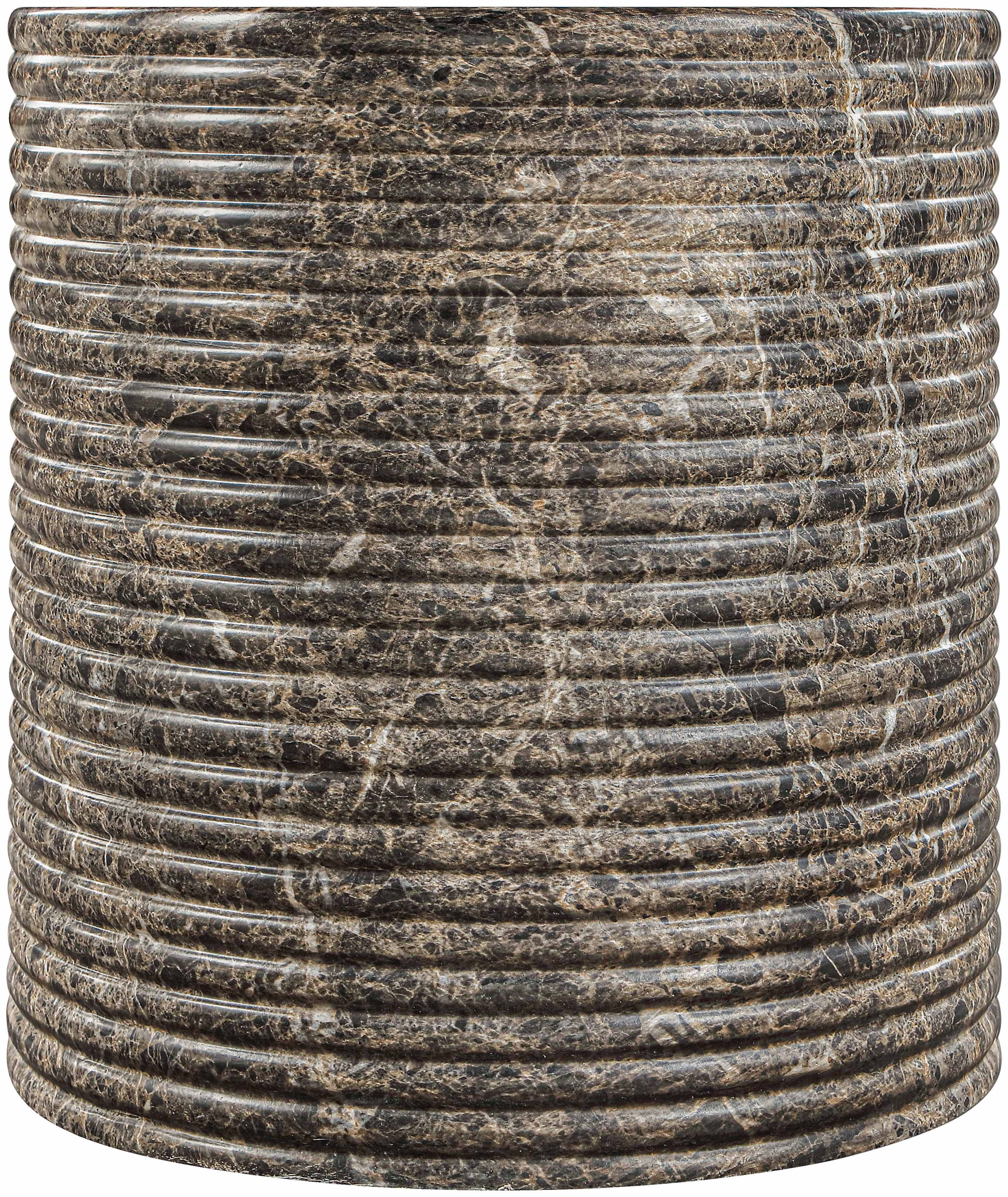 Rapallo - Concrete Indoor/Outdoor End Table - Brown