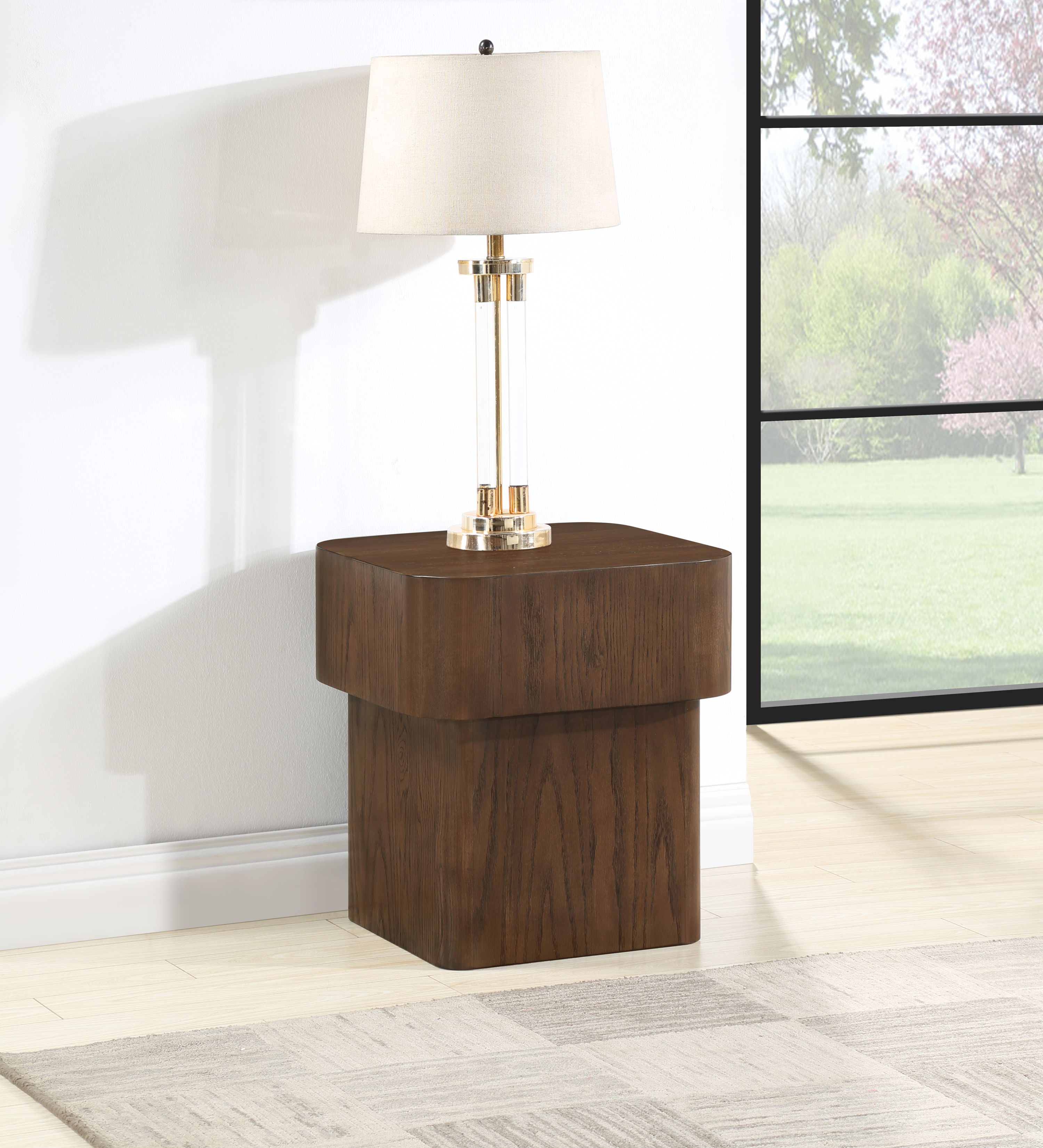 Oakmont - End Table - Brown