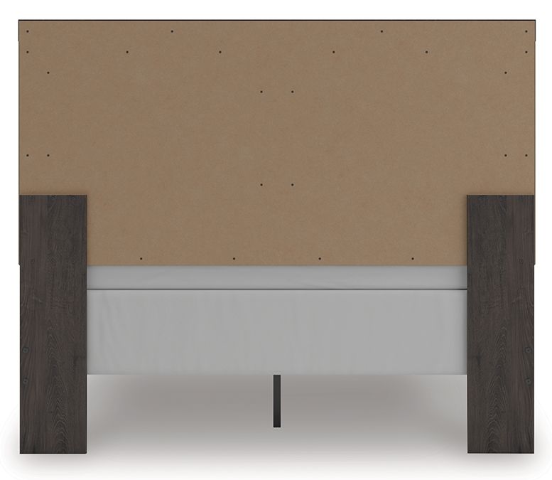 Ashley Furniture Prendonea - Queen Panel Bed - Charcoal - Image 6
