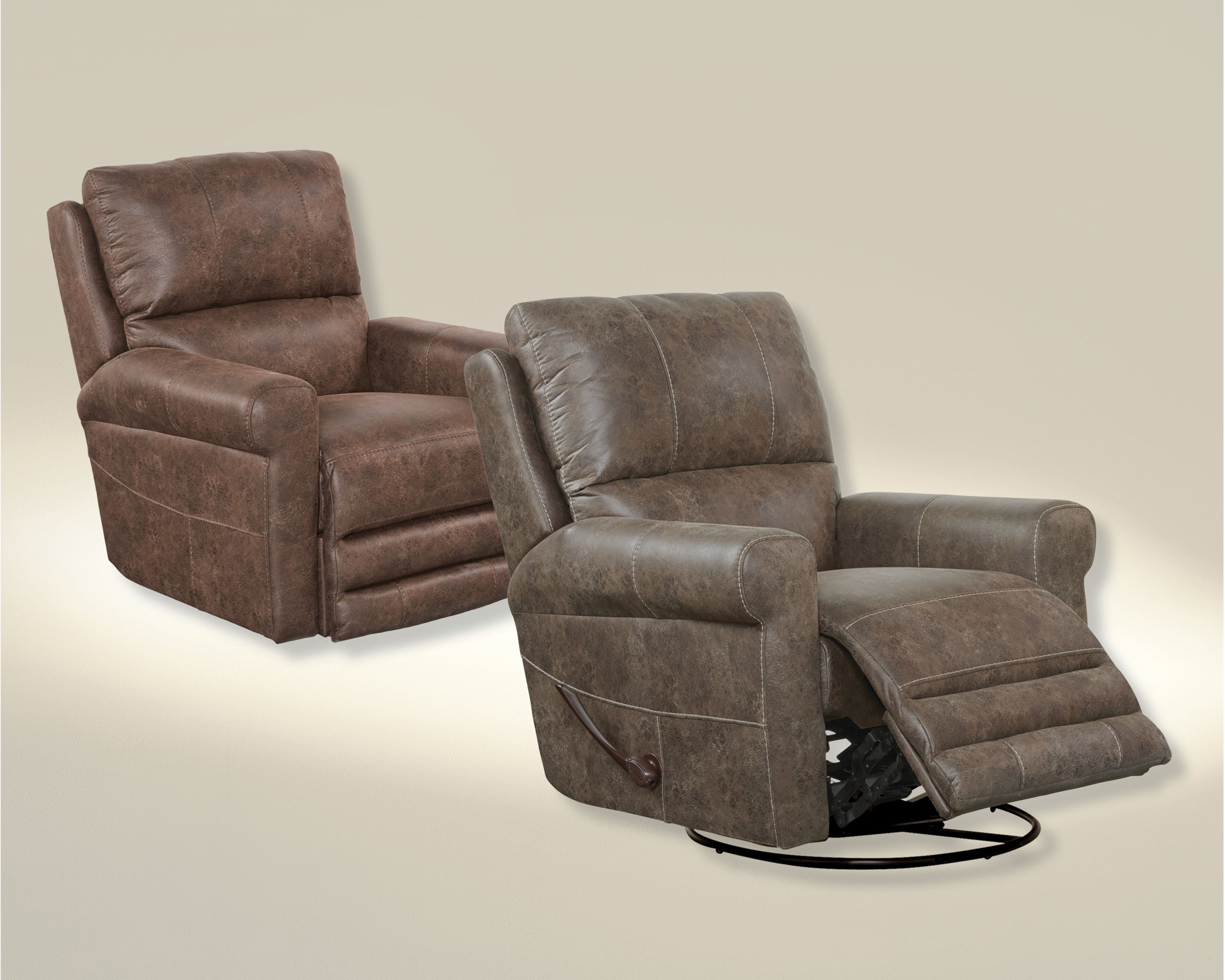Maddie - Power Swivel Glider Recliner - Ash
