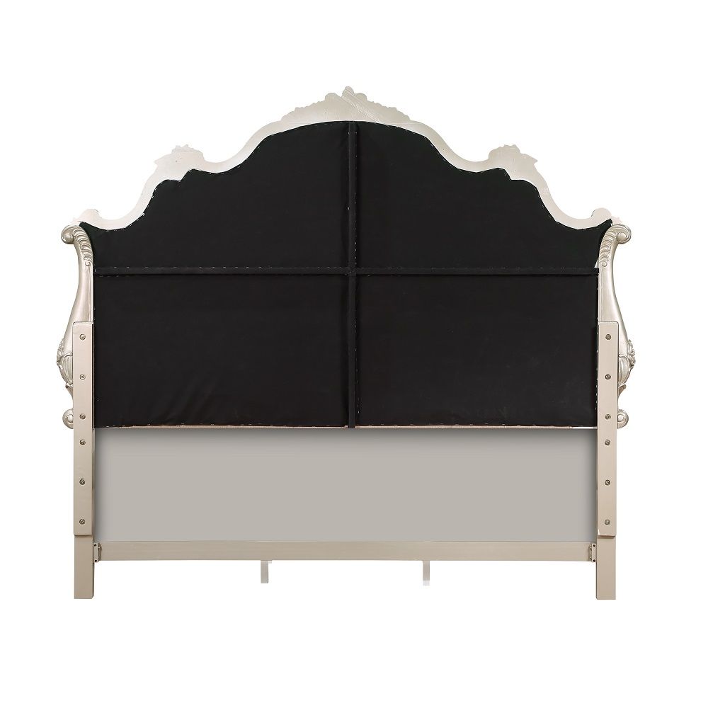 Bently - Queen Bed - Fabric & Champagne, silver, view 3