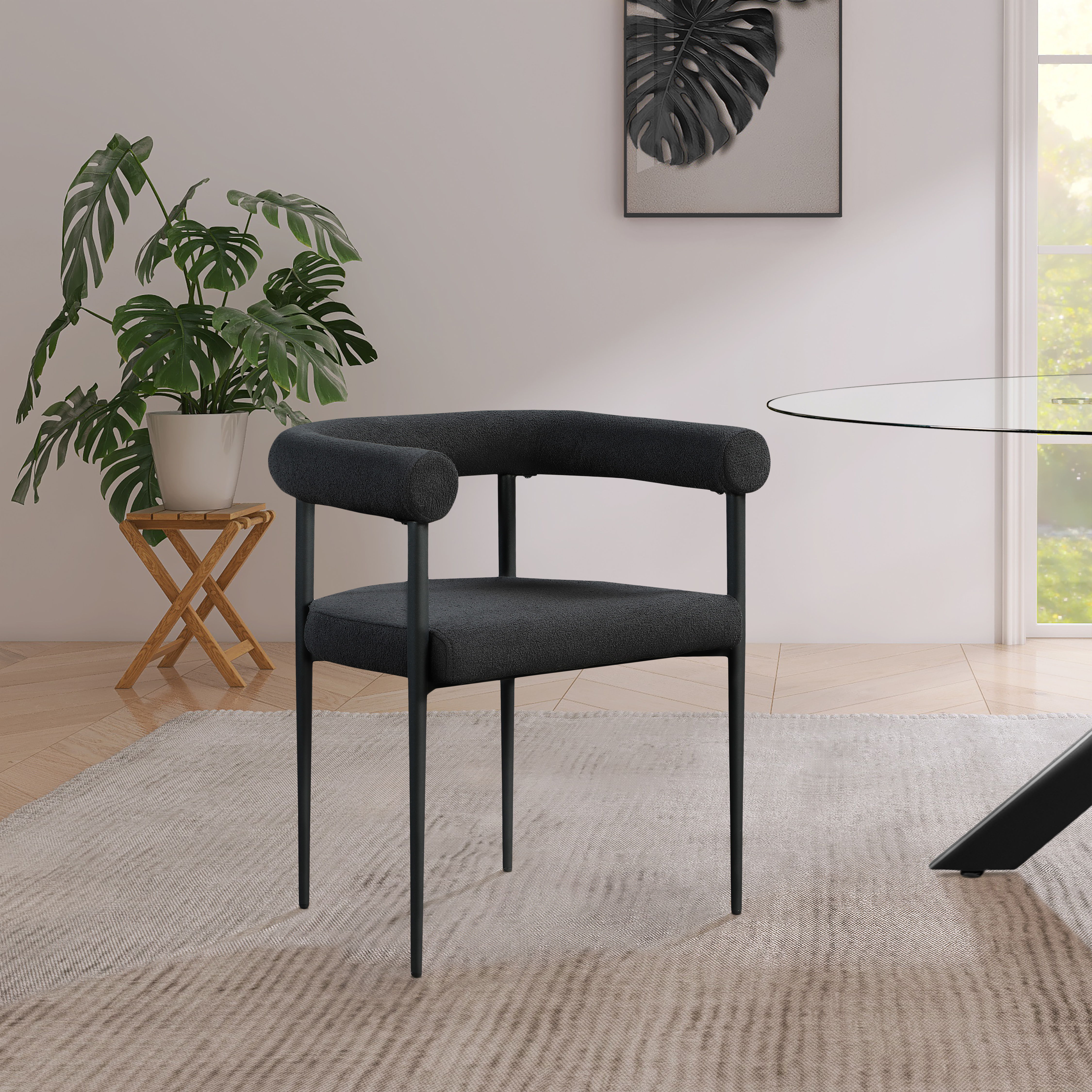 Louie - Dining Chair (Set of 2) - Black