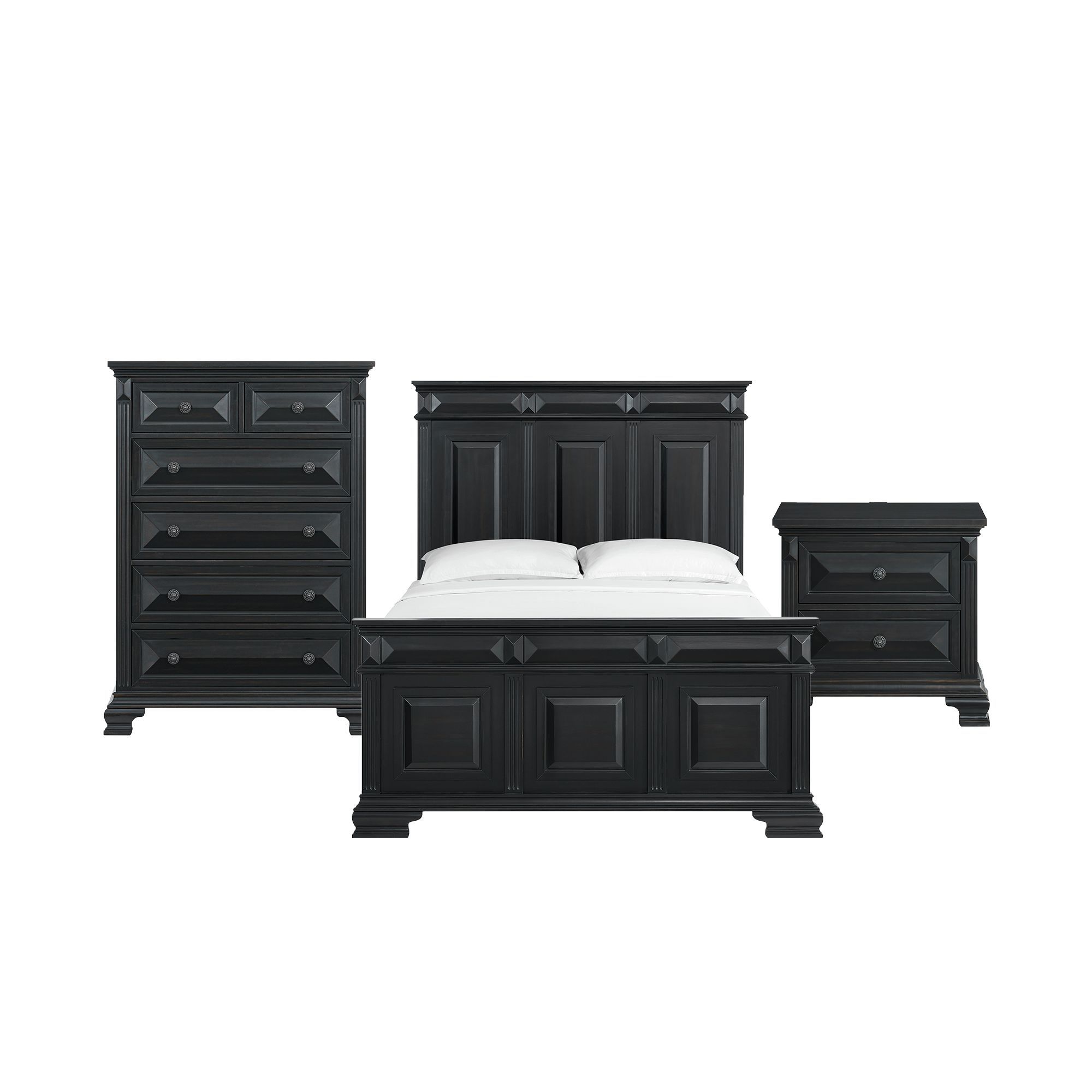 Queen · 3 Pc · Bedroom Set