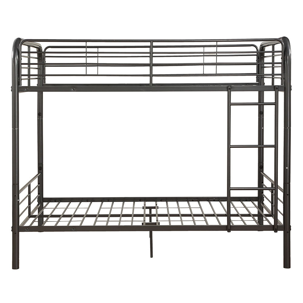 Bristol - Full Over Full Bunk Bed - Gunmetal, dark gray, view 8
