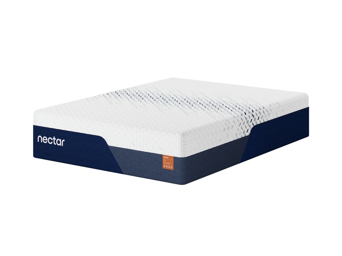 Nectar Ultra Memory Foam - Twin XL Mattress - Fabric - White