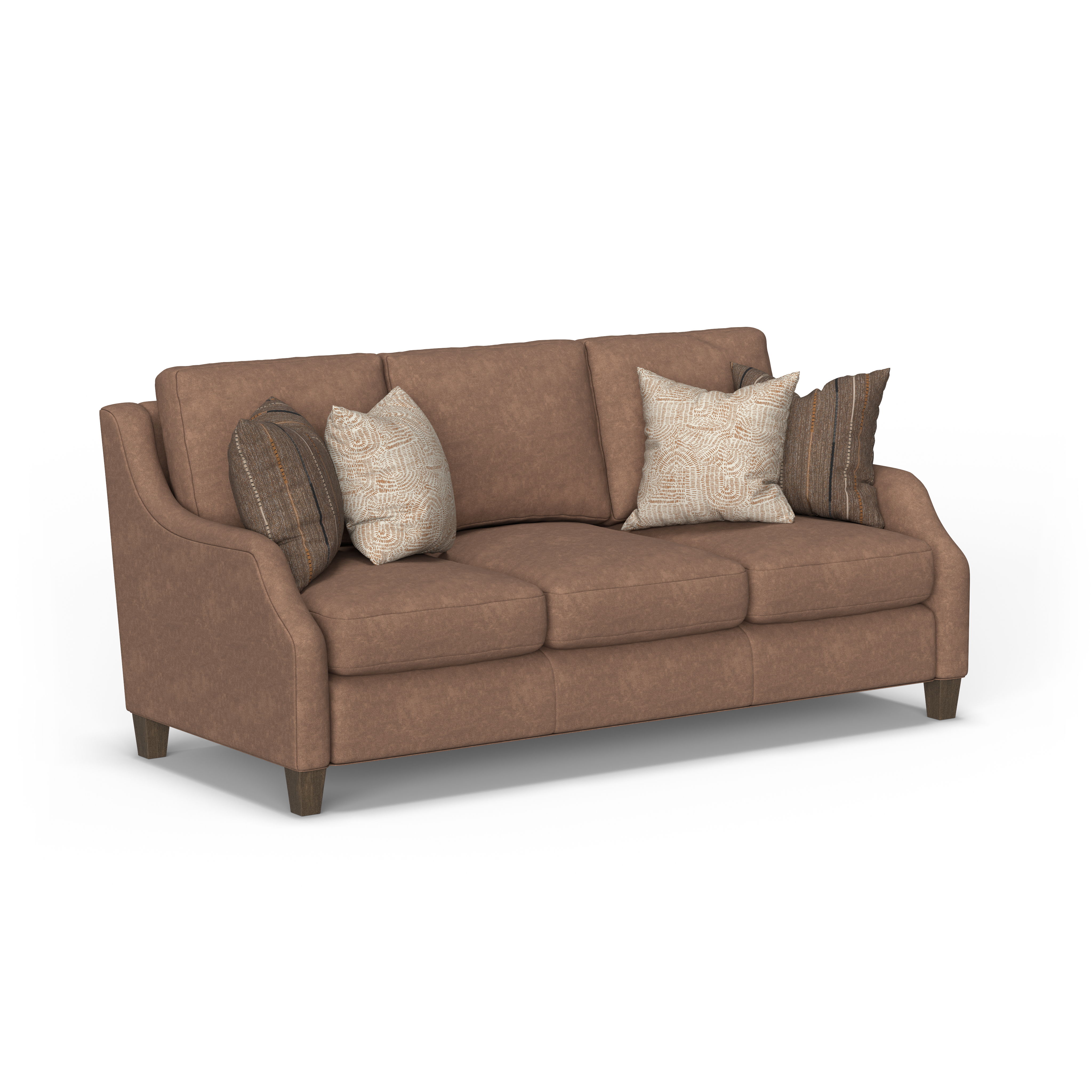 Gianna - Fabric Sofa, gray, view 3