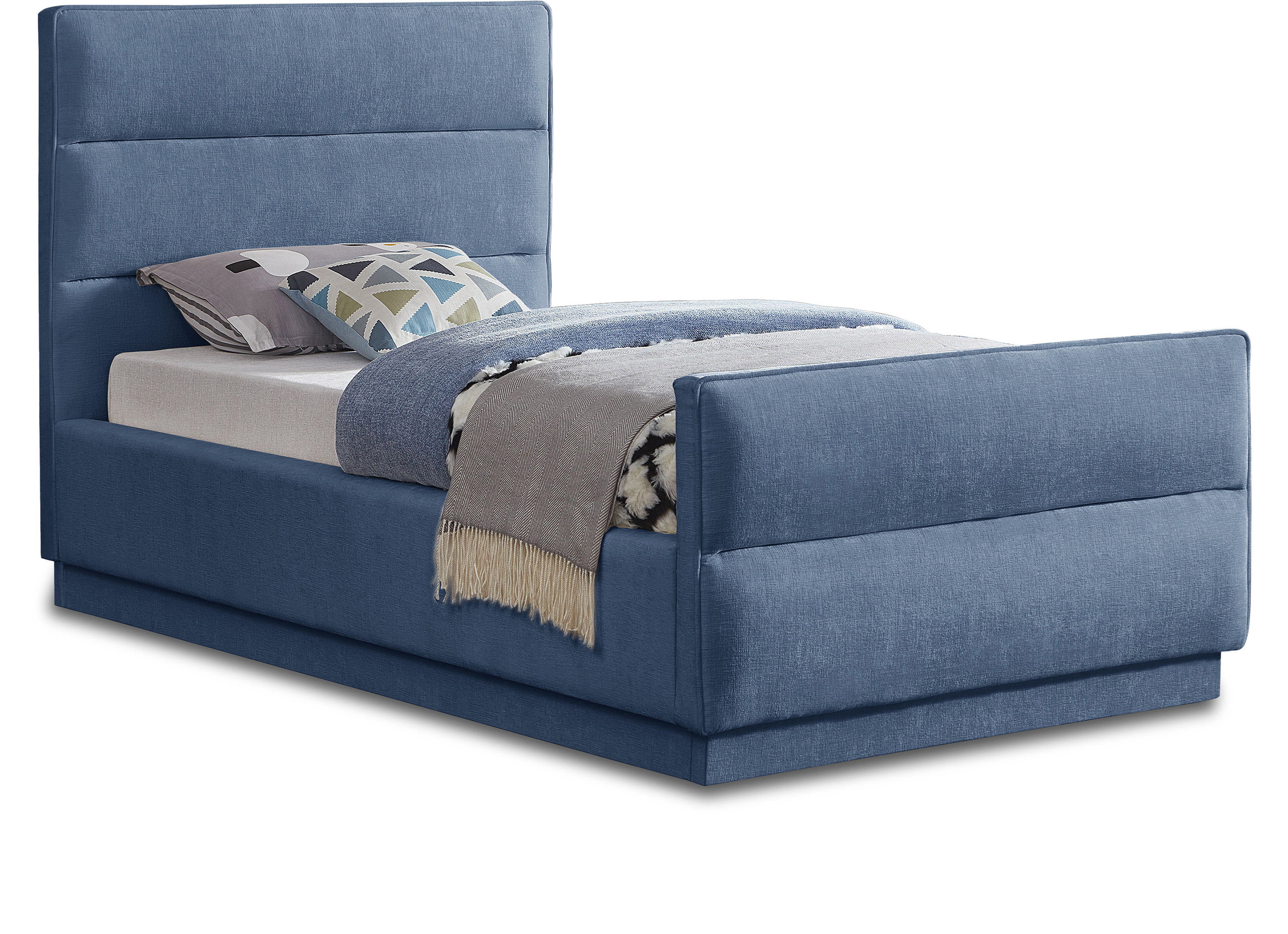 Paxton - Twin Bed - Light Blue