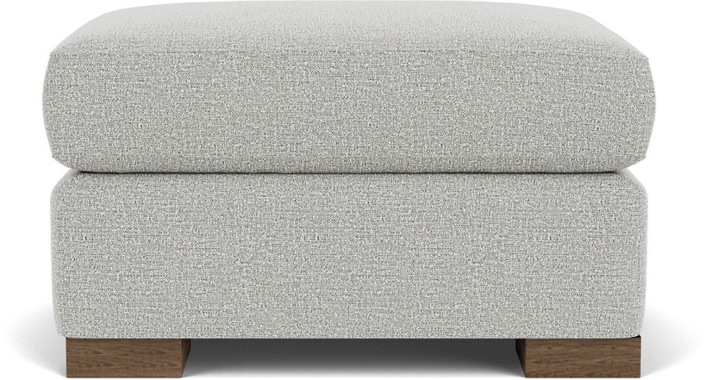 Bryant - Fabric Ottoman, light gray, view 5