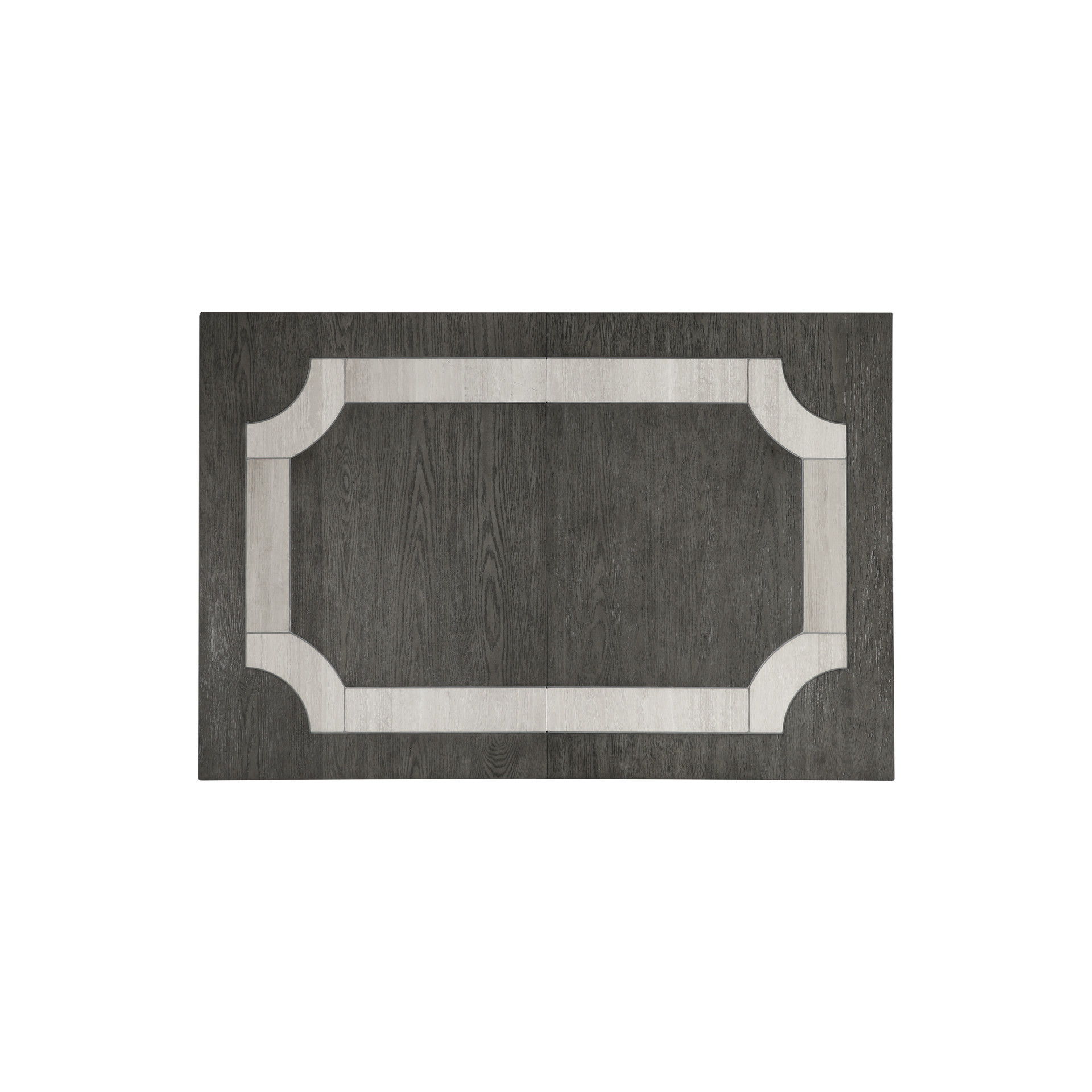 Lisbon - Rectangle Dining Table - Gray, dark gray, view 7
