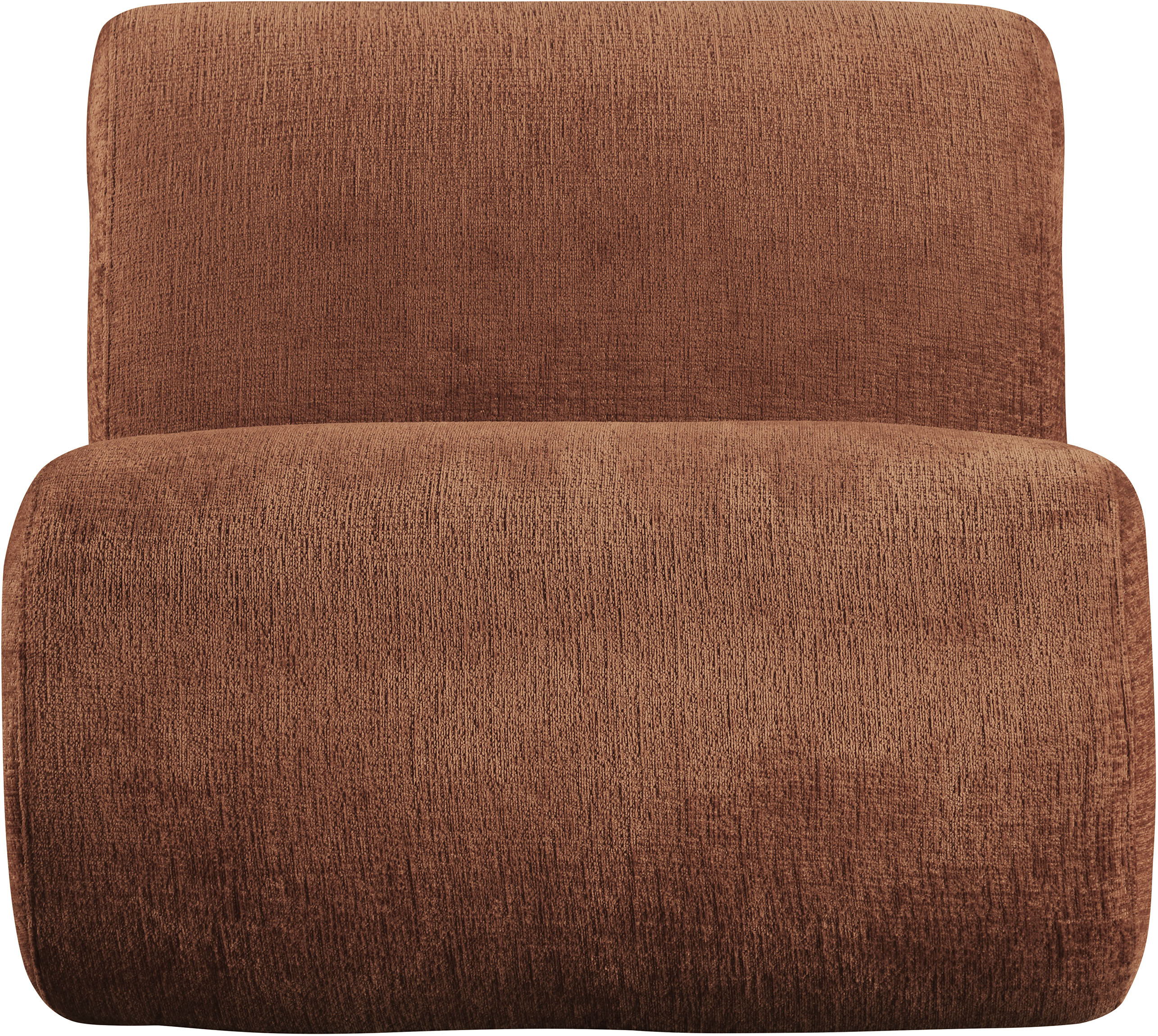 Akira - Upholstered Accent Chair - Cognac