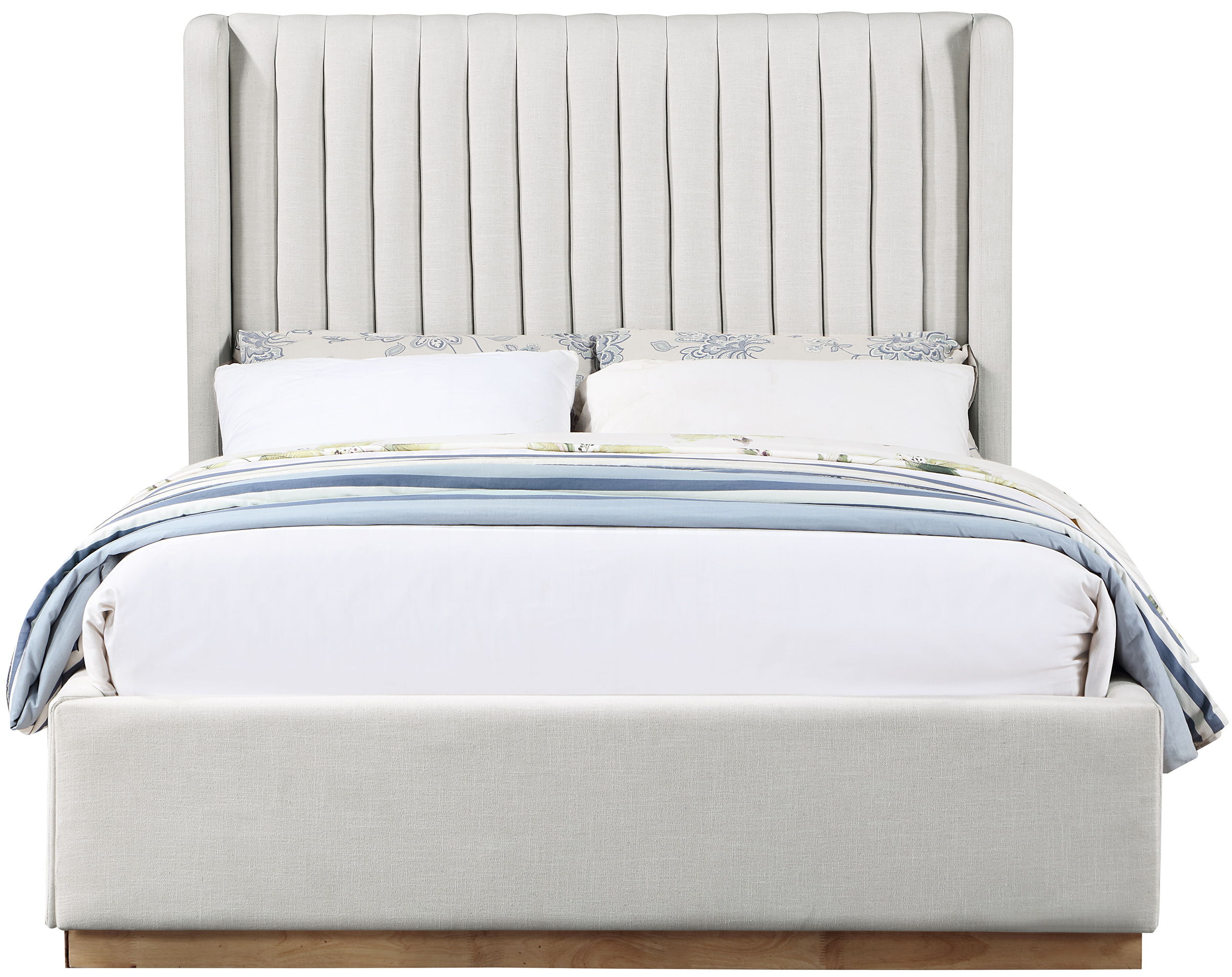 Logan - Full Bed - Cream