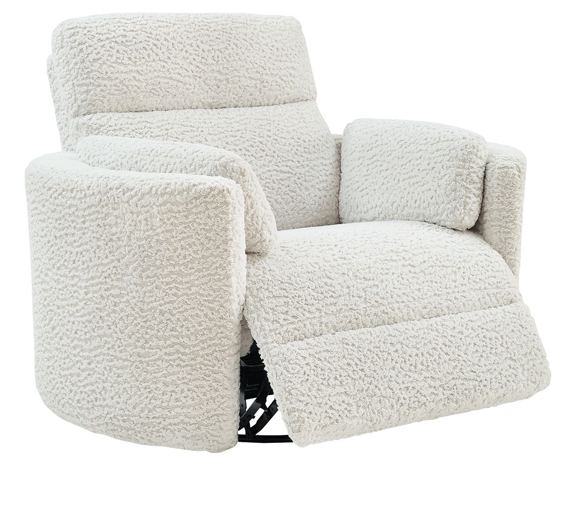 Ashley Furniture Gosaldo - Swivel Glider Power Recliner - Silver - Image 3