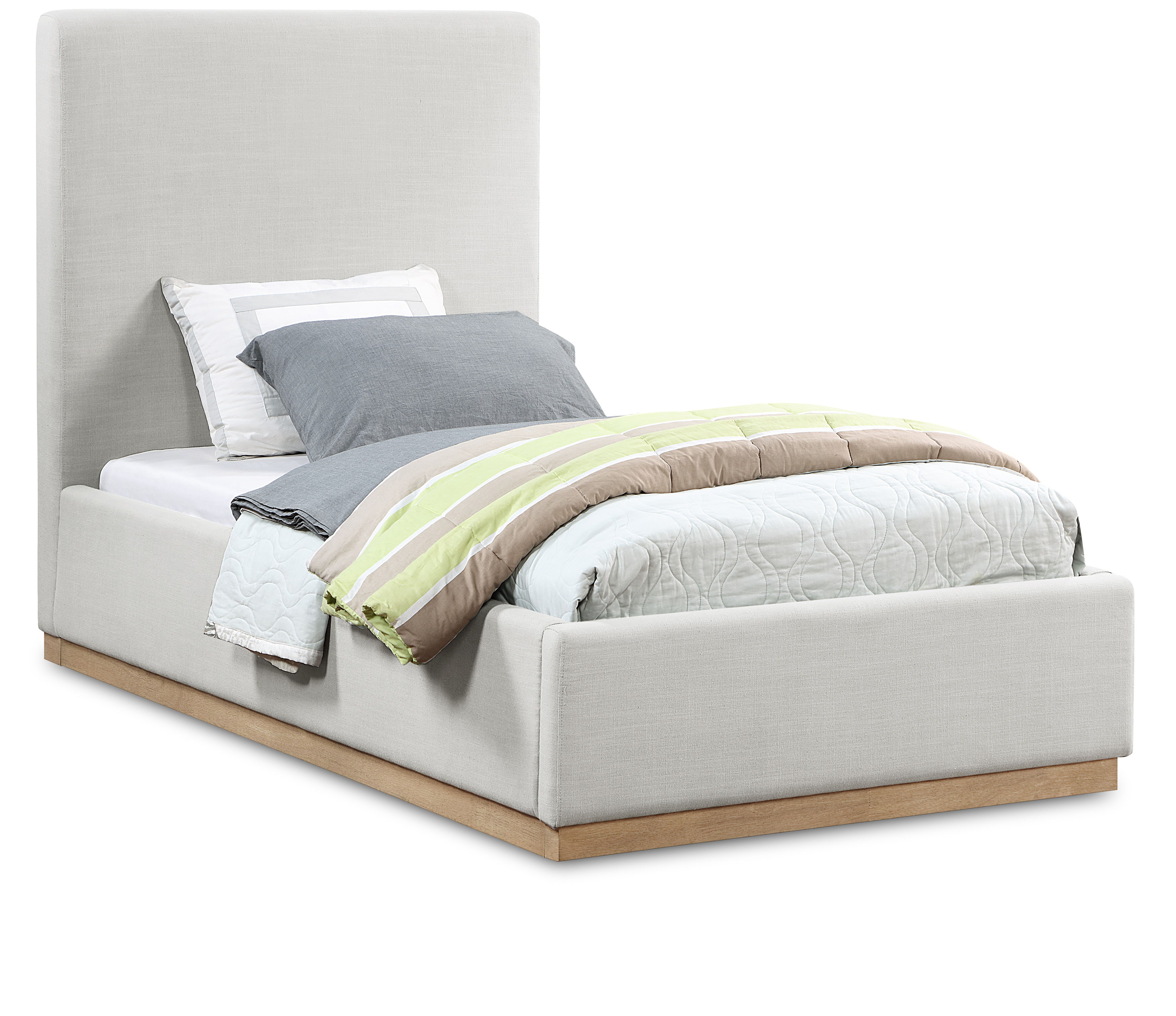 Alfie - Twin Bed - Cream