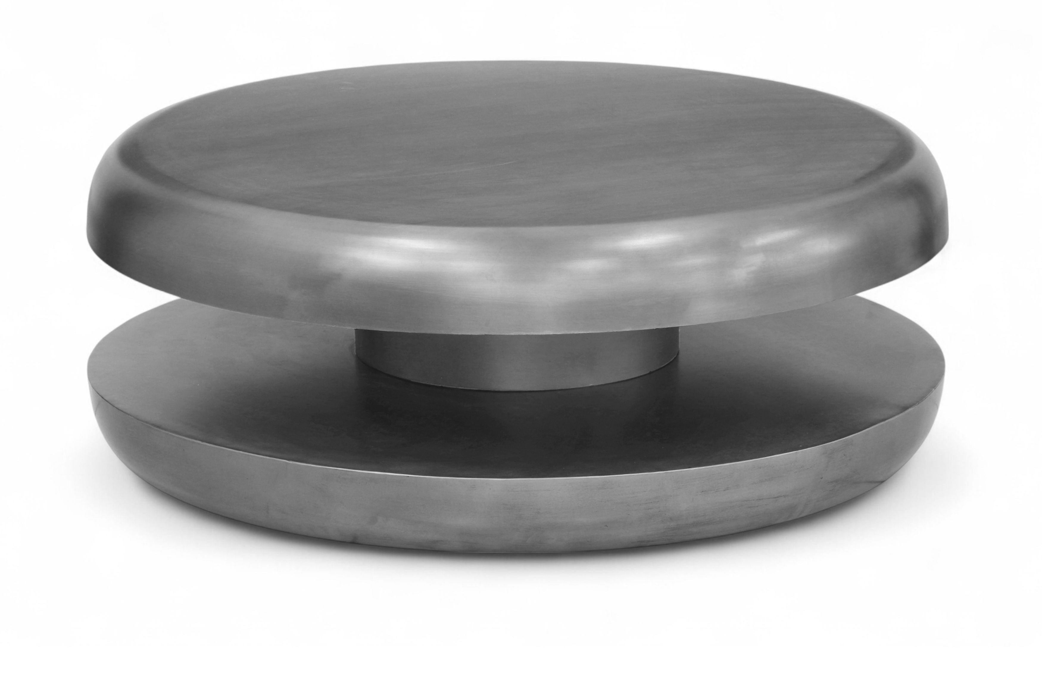 Jamison - Iron Coffee Table - Silver