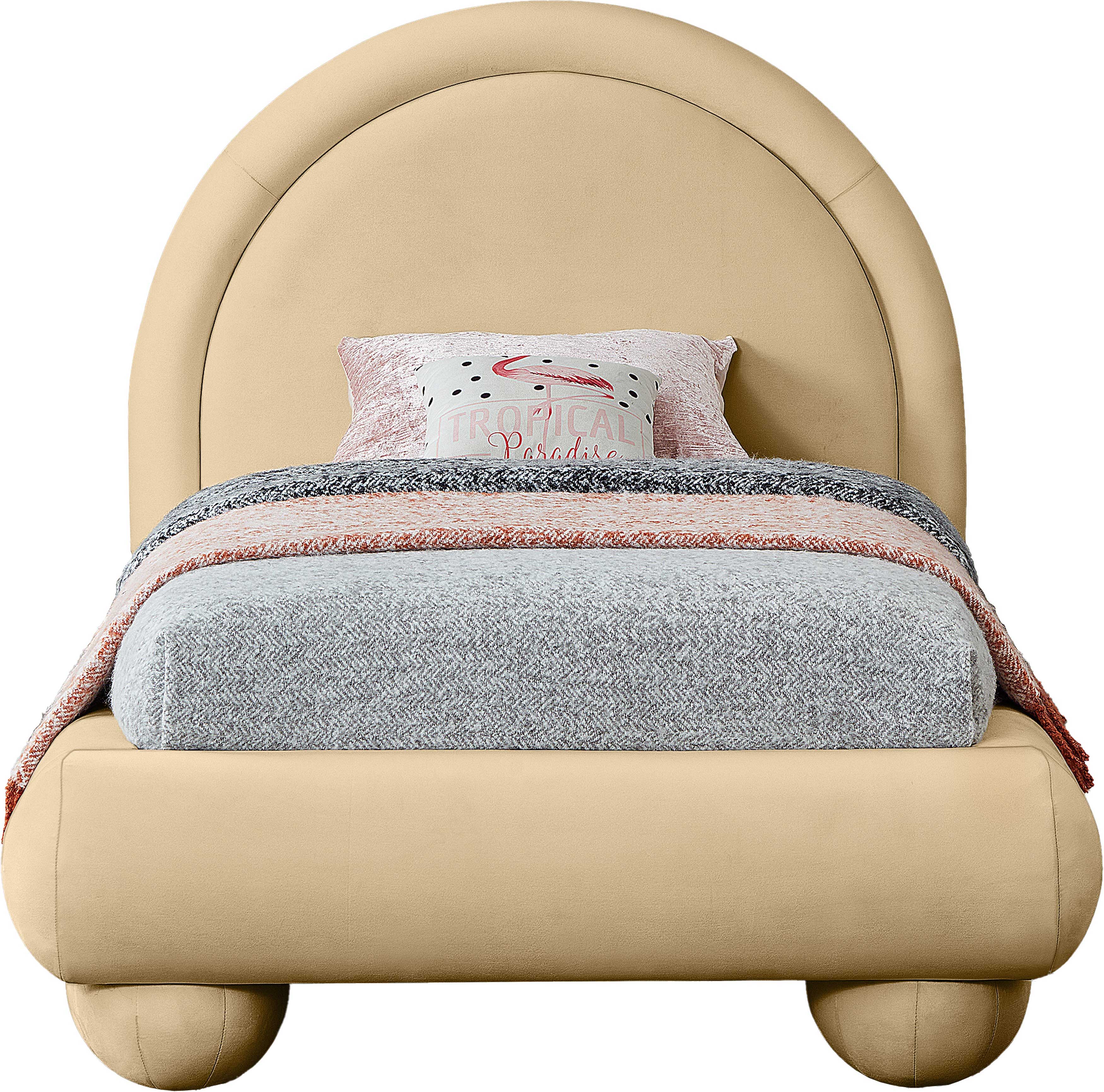 Madrid - Twin Bed - Camel