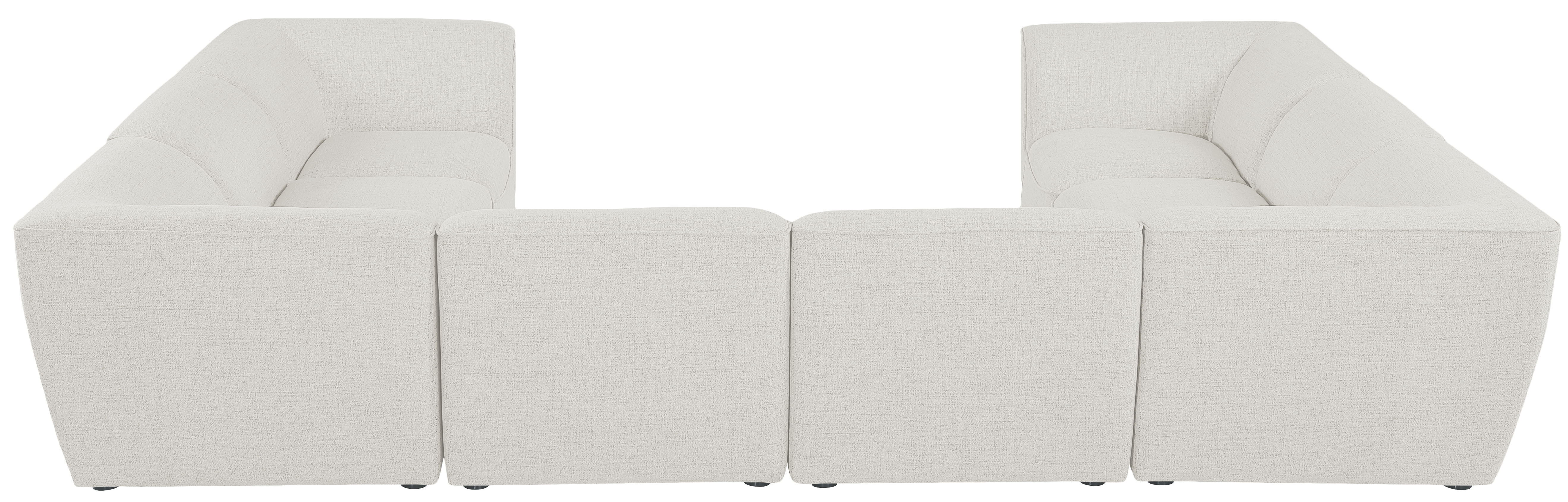 Miramar - 8 Piece Modular Sectional - Cream