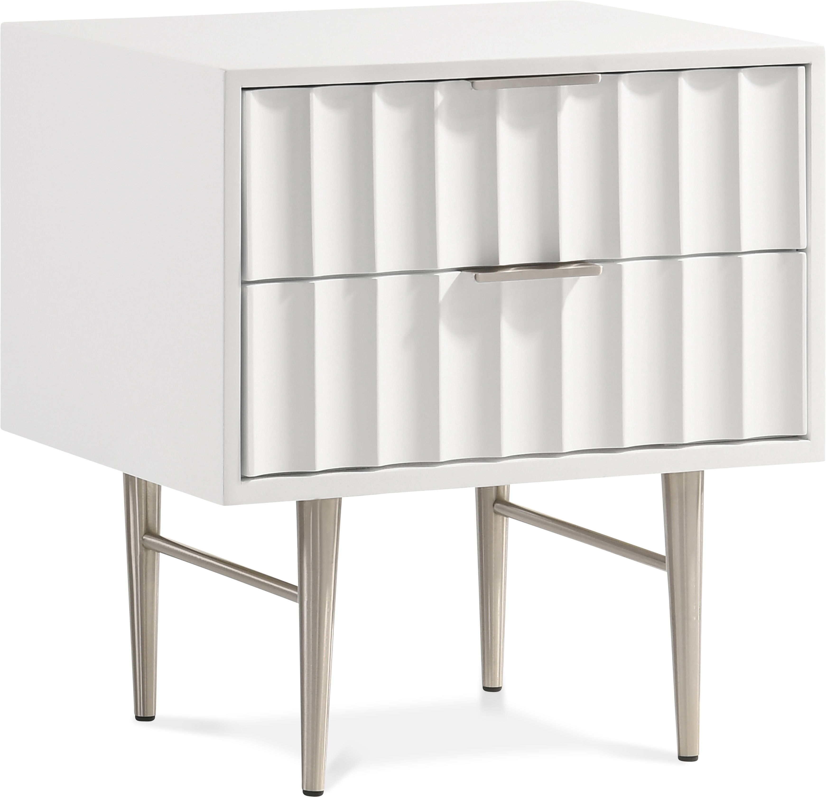 Modernist - Night Stand - White
