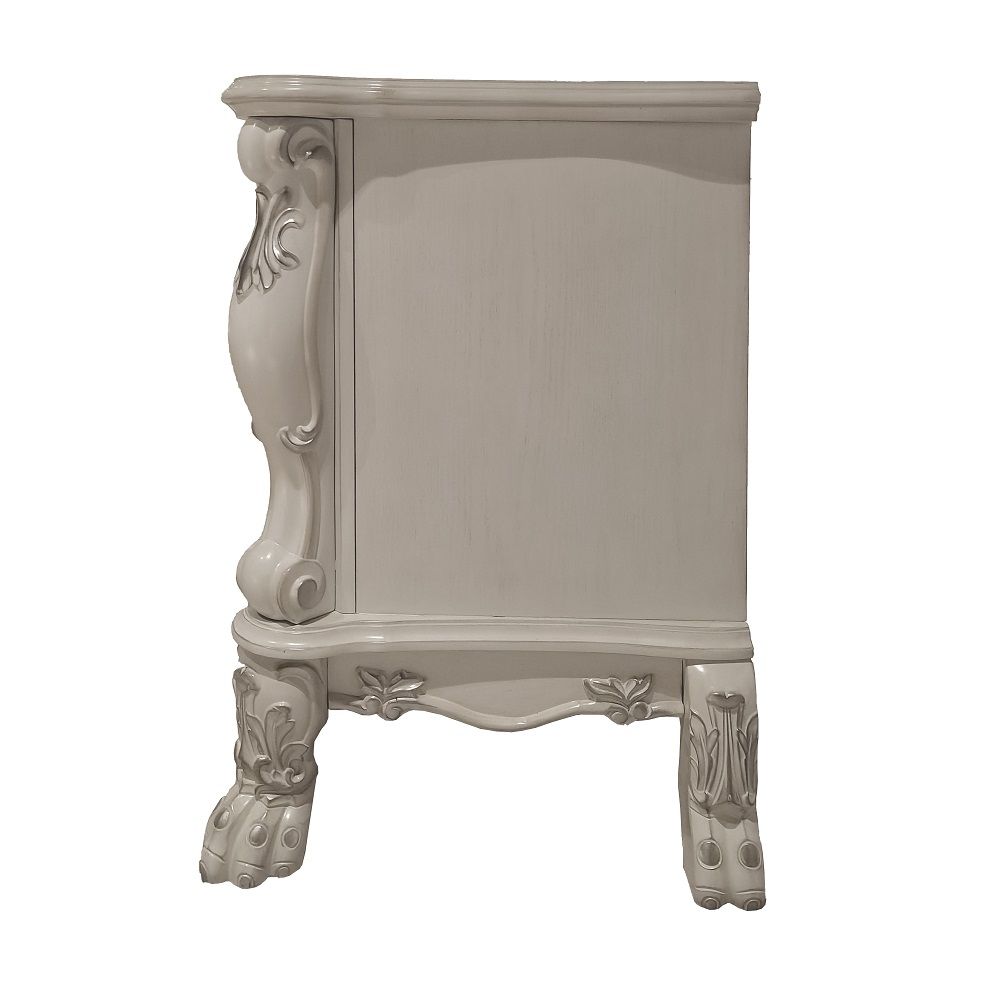 Dresden II - Nightstand - Bone White, white, view 4