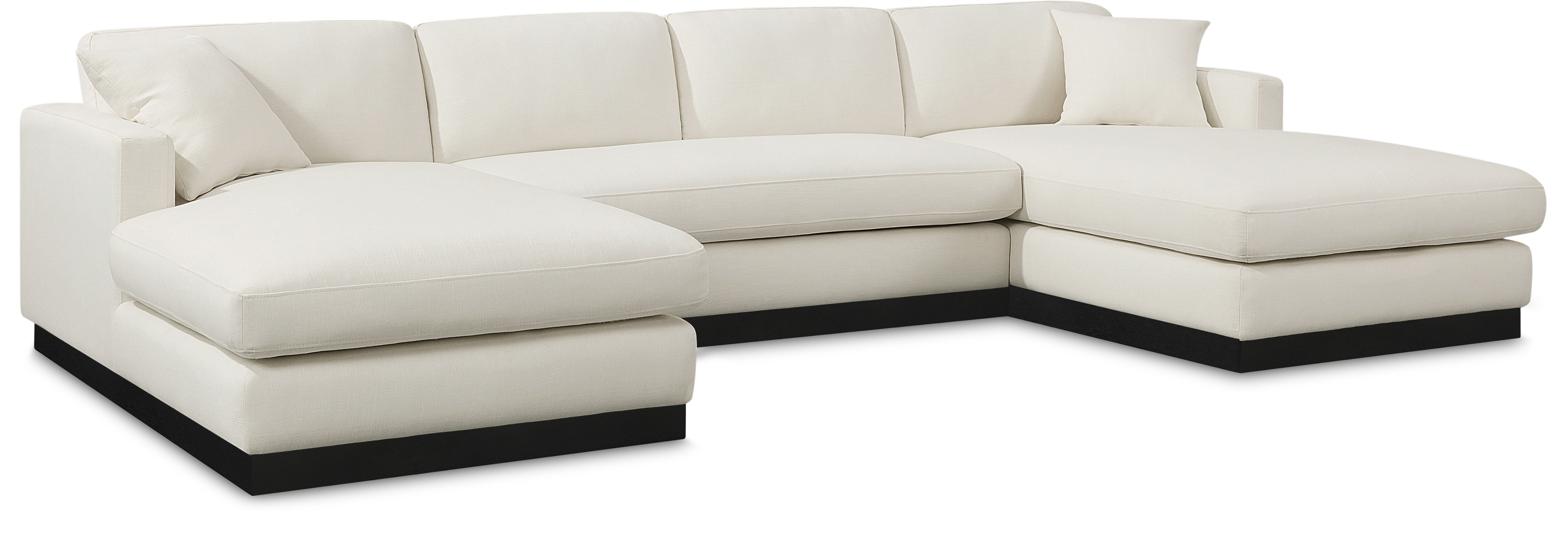 Johanna - 3 Piece Sectional - Cream